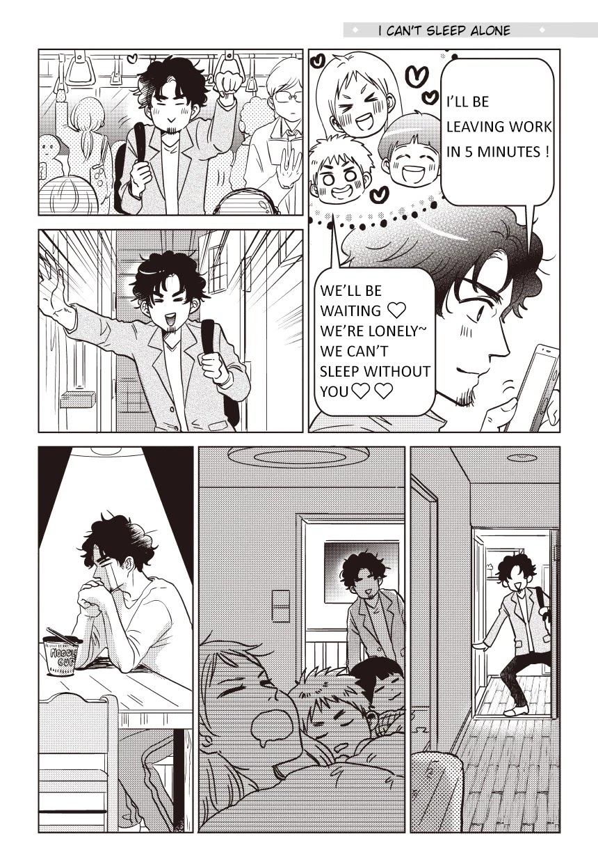 Boku no Yome no Ranbou na Aijyo Chapter 3.5 page 1 - Chapter 3.5: I Can't Sleep Alone