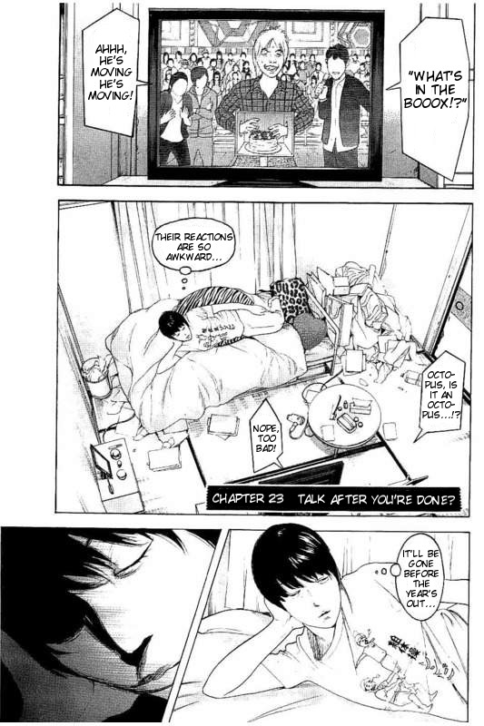Boku-tachi ga Yarimashita Chapter 23 page 1 - Chapter 23: Talk After You're Done?
