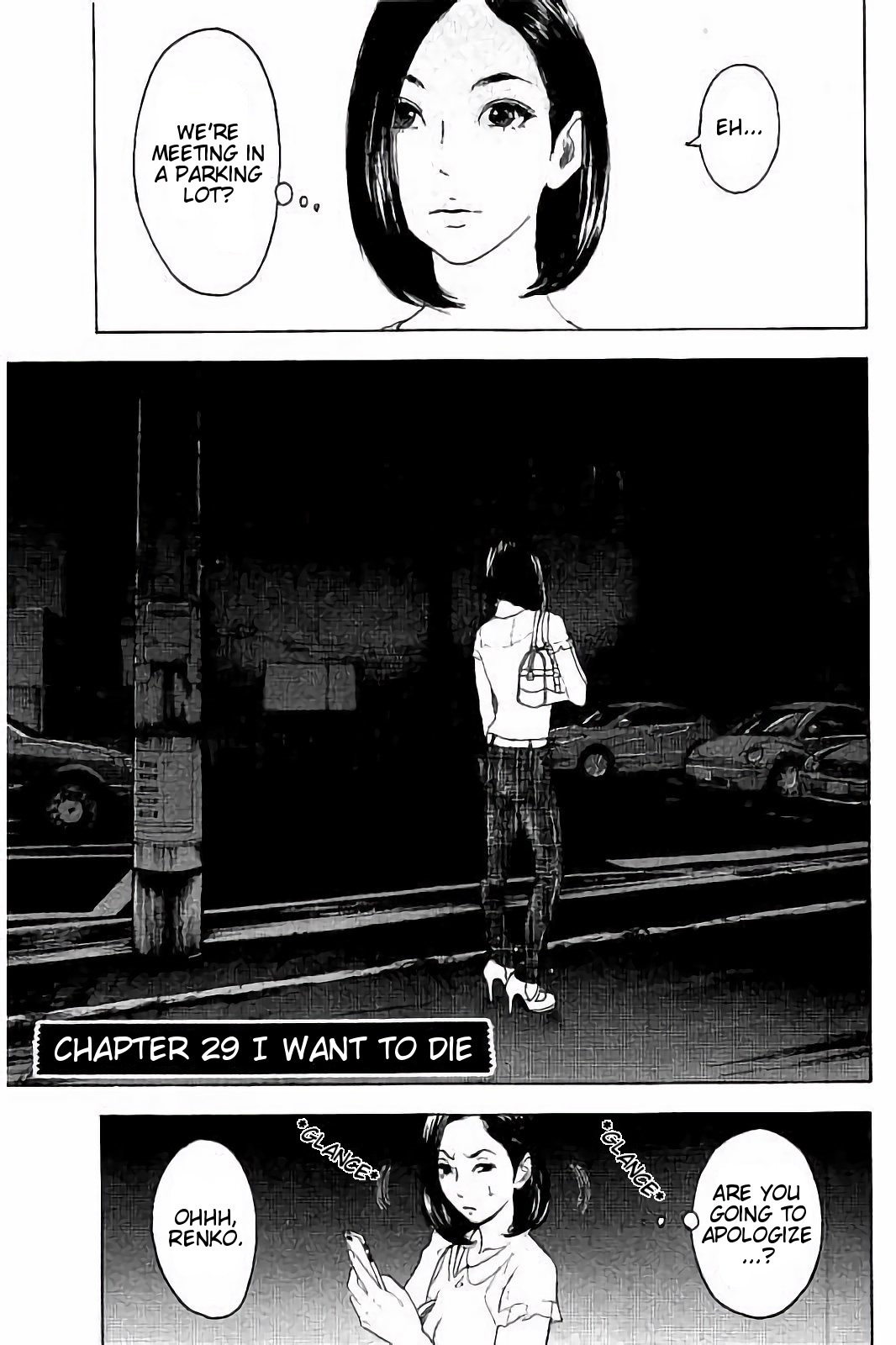 Boku-tachi ga Yarimashita Chapter 29 page 1 - Chapter 29: I Want To Die