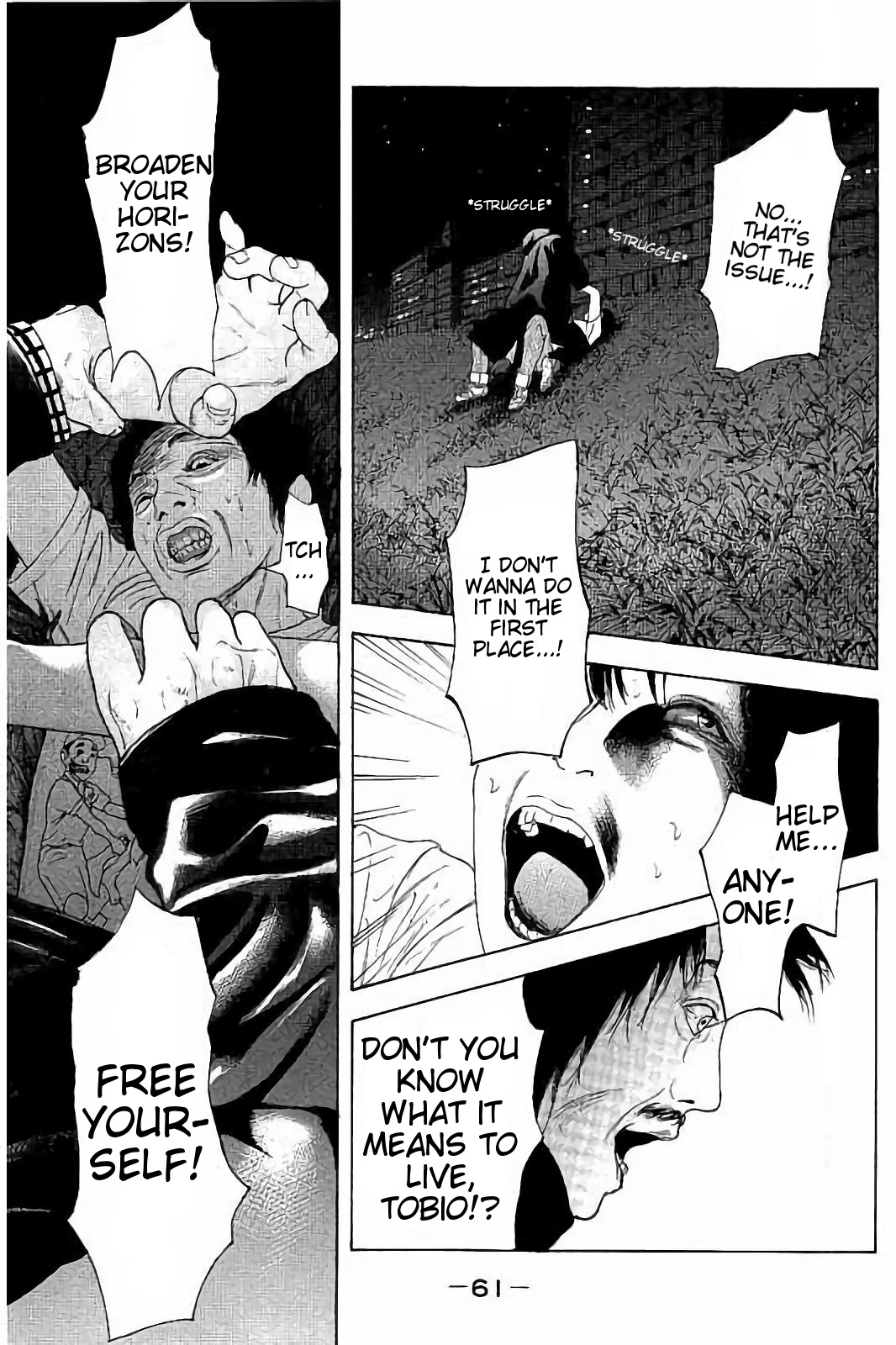 Boku-tachi ga Yarimashita Chapter 31 page 5 - Chapter 31: You Still Don't Know The Other Half Of This World