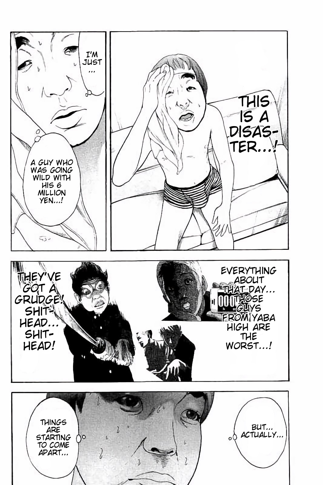 Boku-tachi ga Yarimashita Chapter 33 page 14 - Chapter 33: Coming Apart