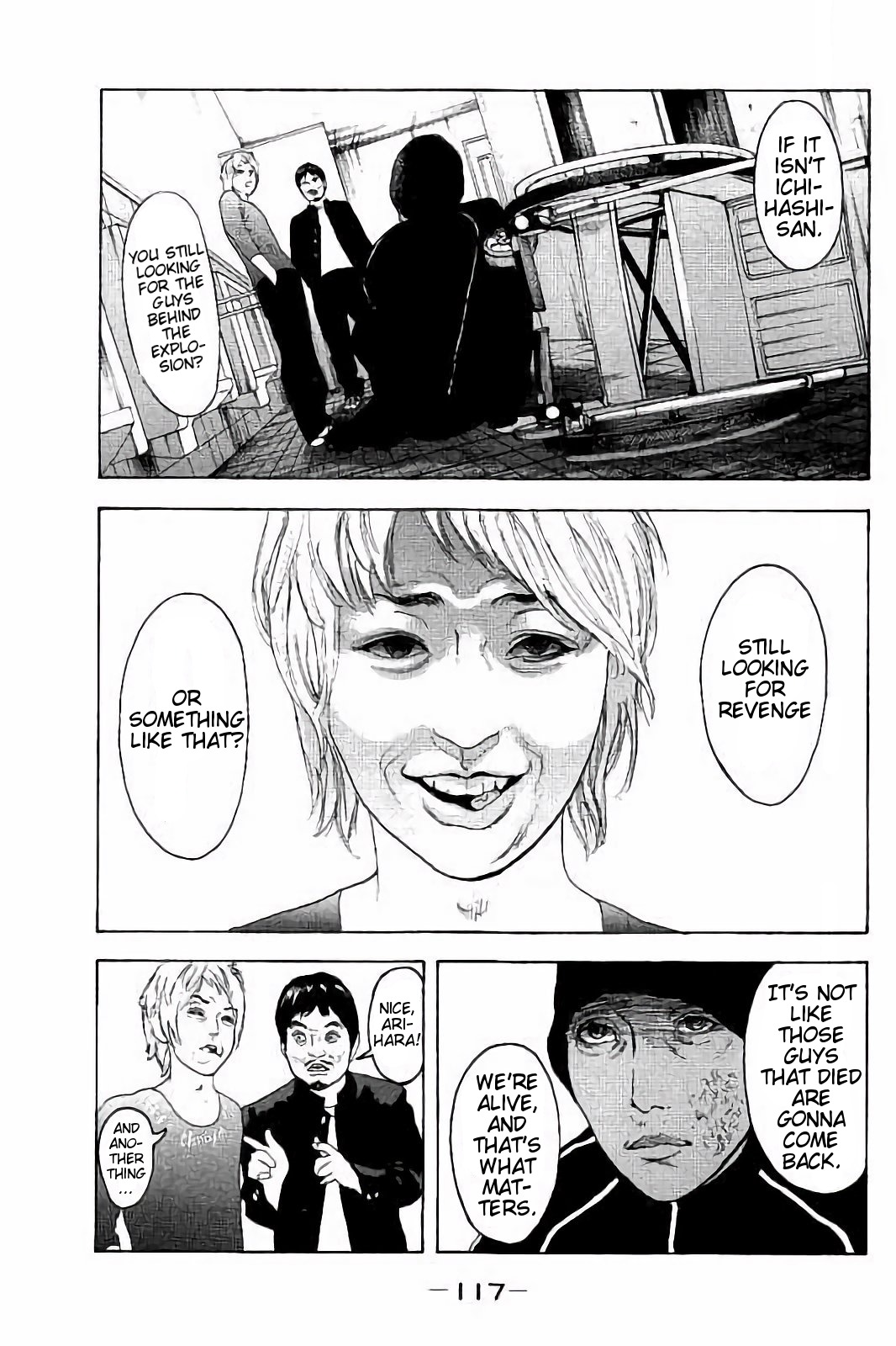 Boku-tachi ga Yarimashita Chapter 34 page 5 - Chapter 34: Fall