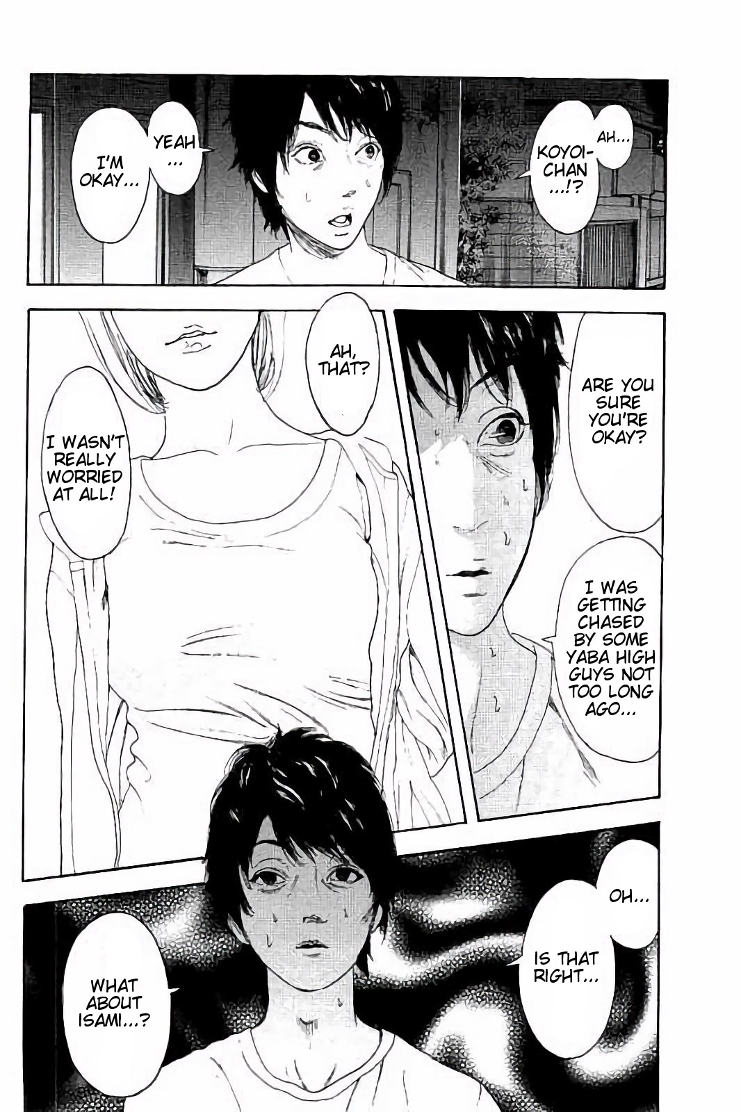 Boku-tachi ga Yarimashita Chapter 35 page 12 - Chapter 35: May 23