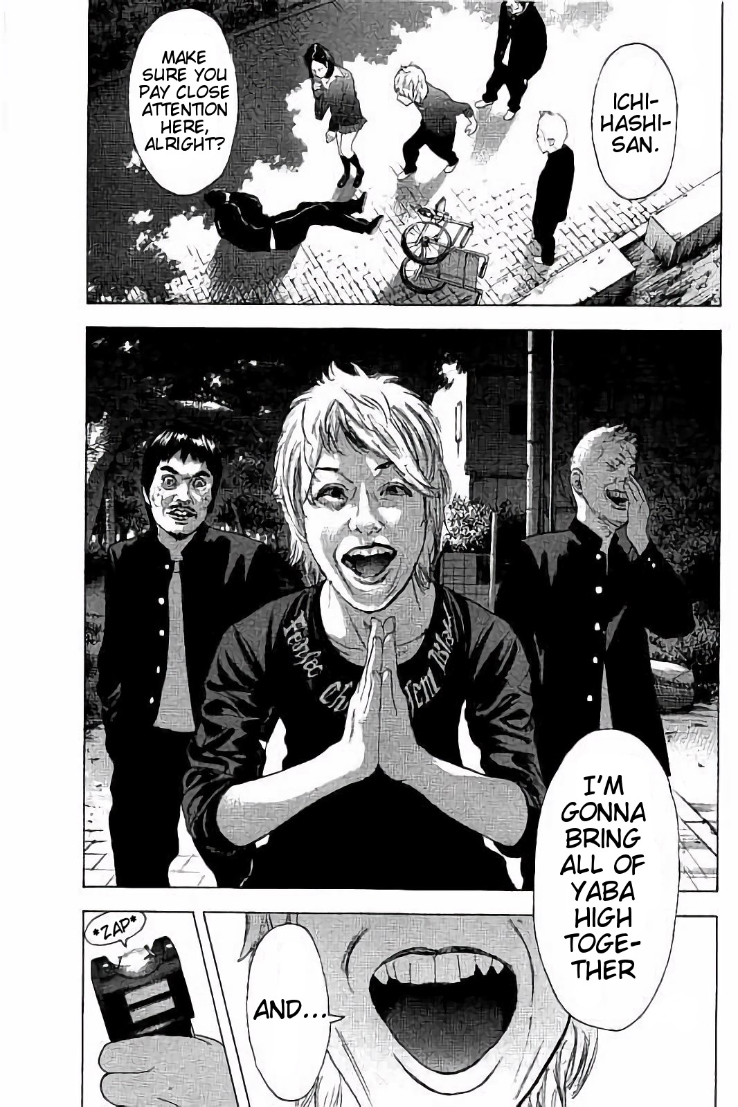 Boku-tachi ga Yarimashita Chapter 36 page 17 - Chapter 36: Taking Him Out