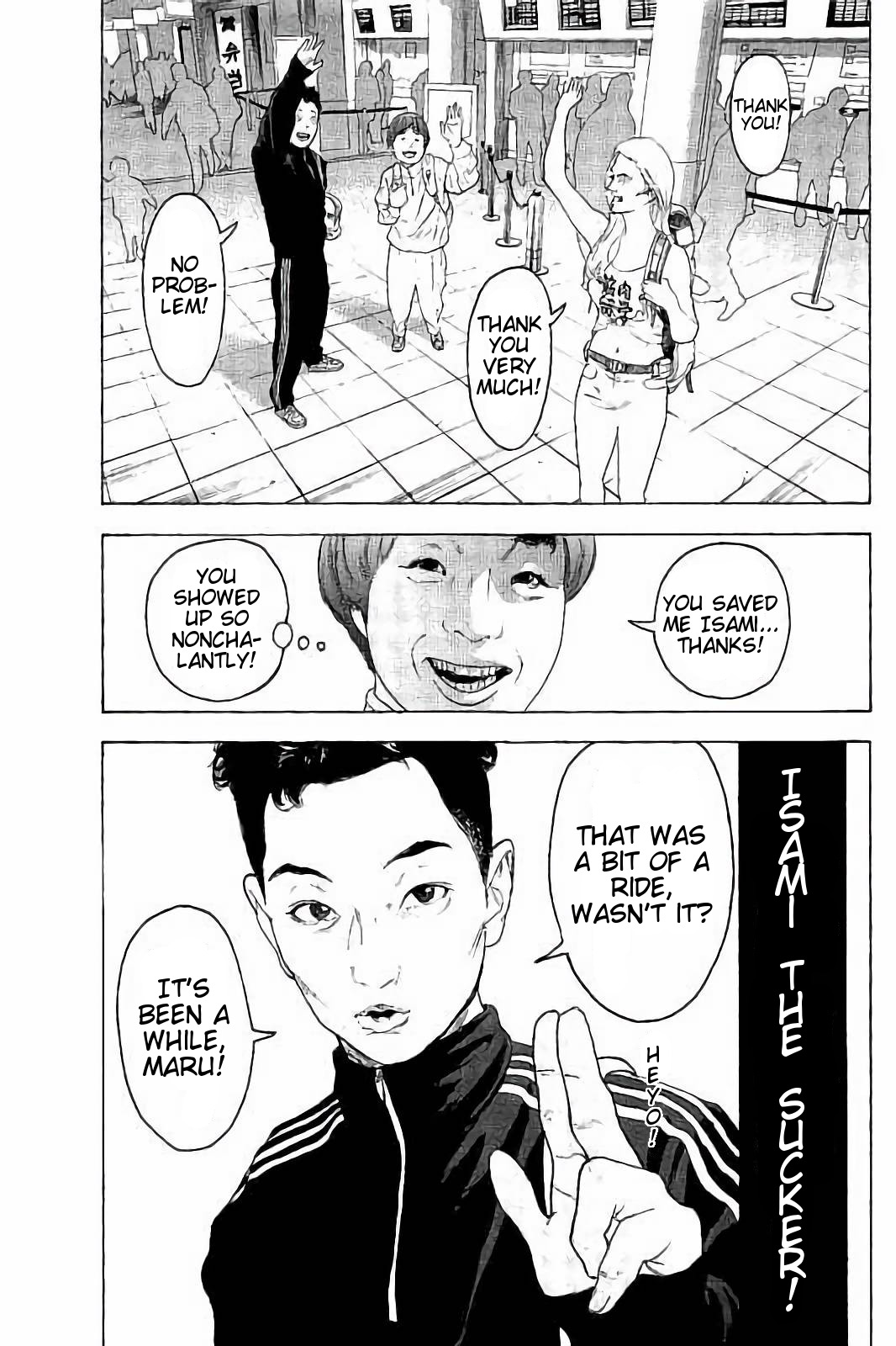 Boku-tachi ga Yarimashita Chapter 38 page 6 - Chapter 38: Maru's Secret Plan
