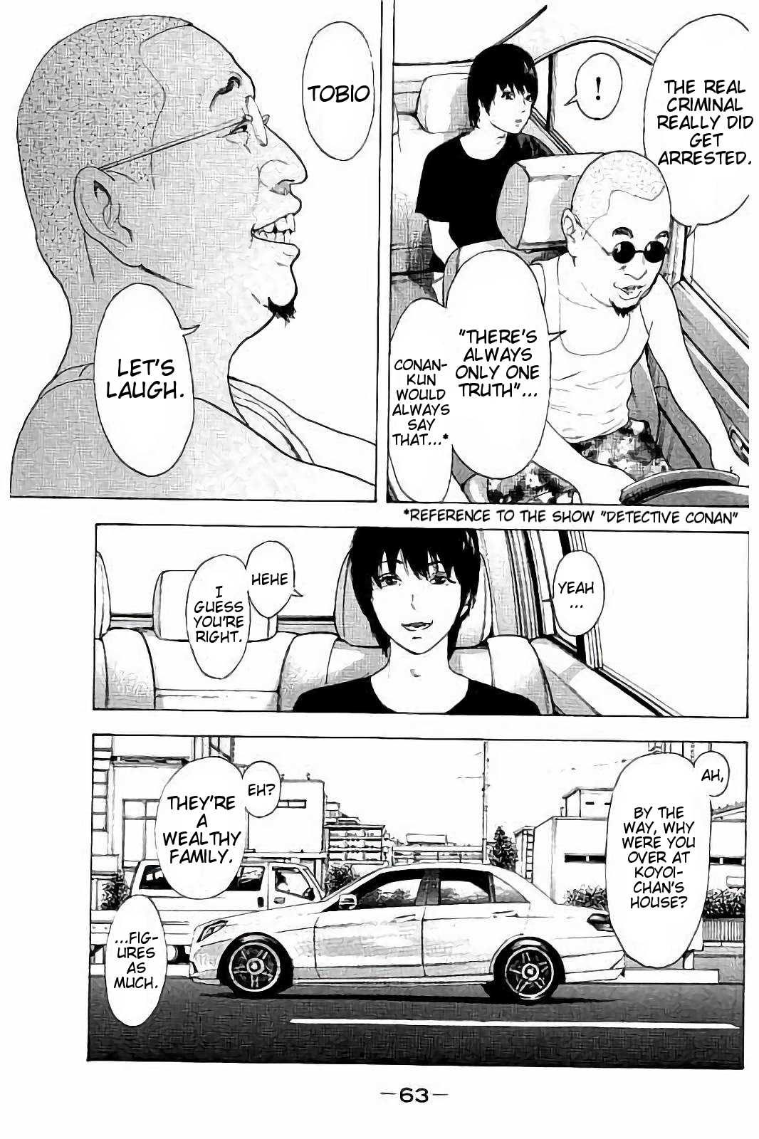 Boku-tachi ga Yarimashita Chapter 41 page 5 - Chapter 41: Let's Laugh