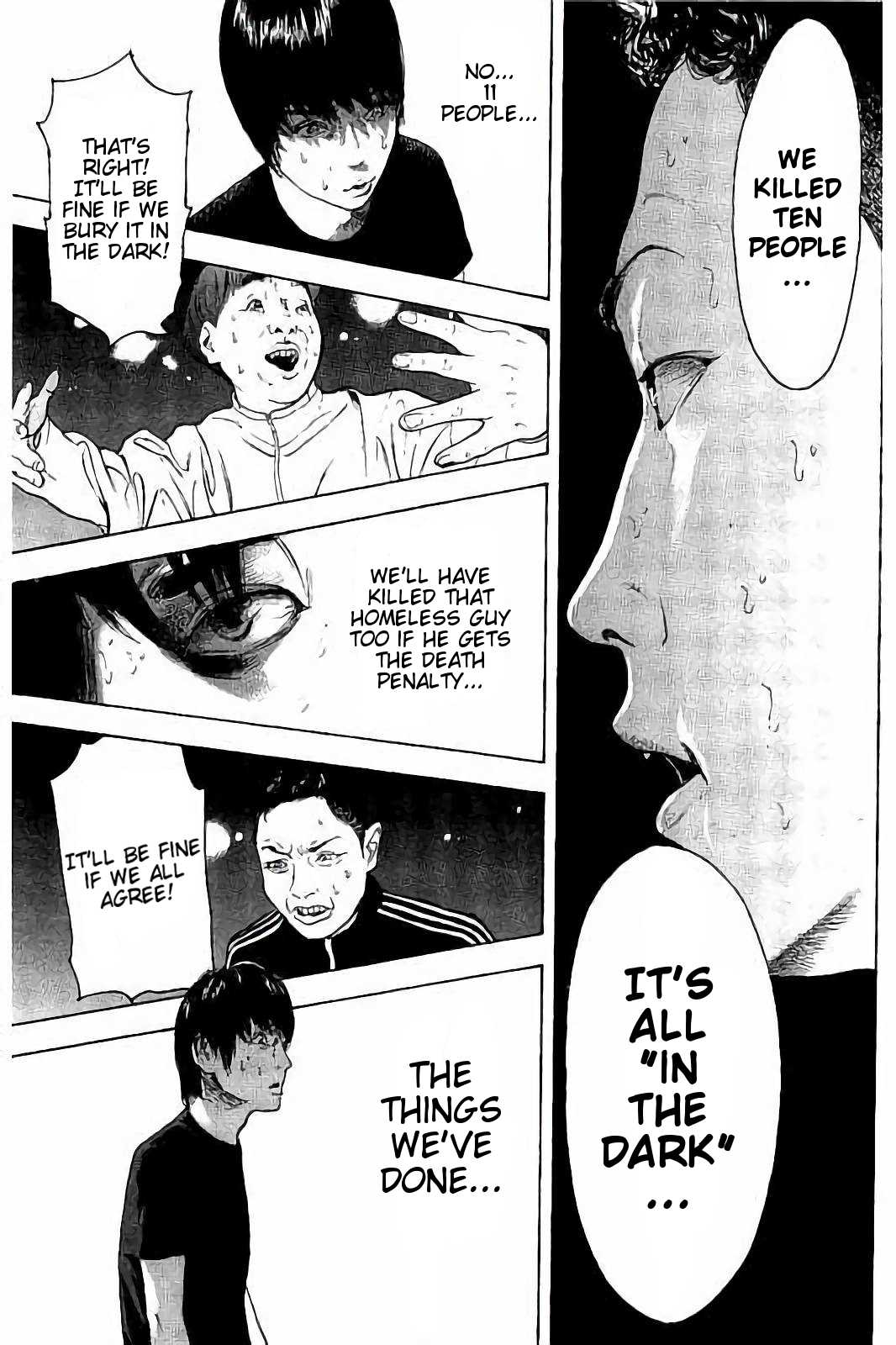 Boku-tachi ga Yarimashita Chapter 44 page 14 - Chapter 44: In The Dark