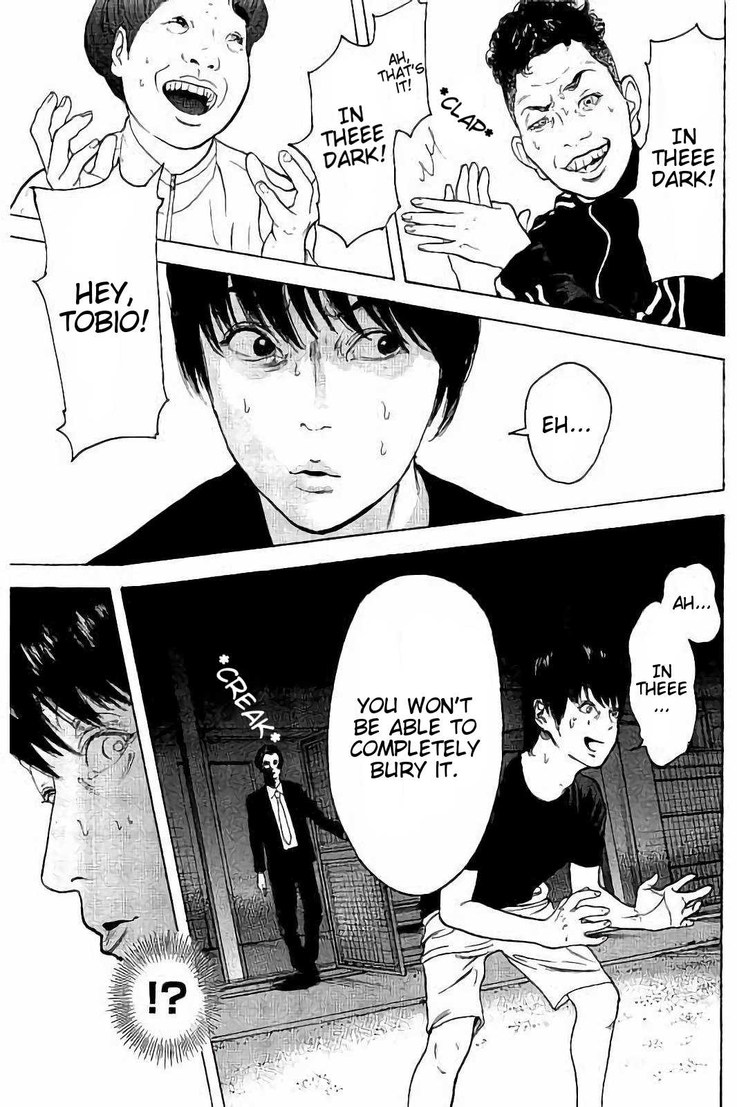 Boku-tachi ga Yarimashita Chapter 44 page 16 - Chapter 44: In The Dark