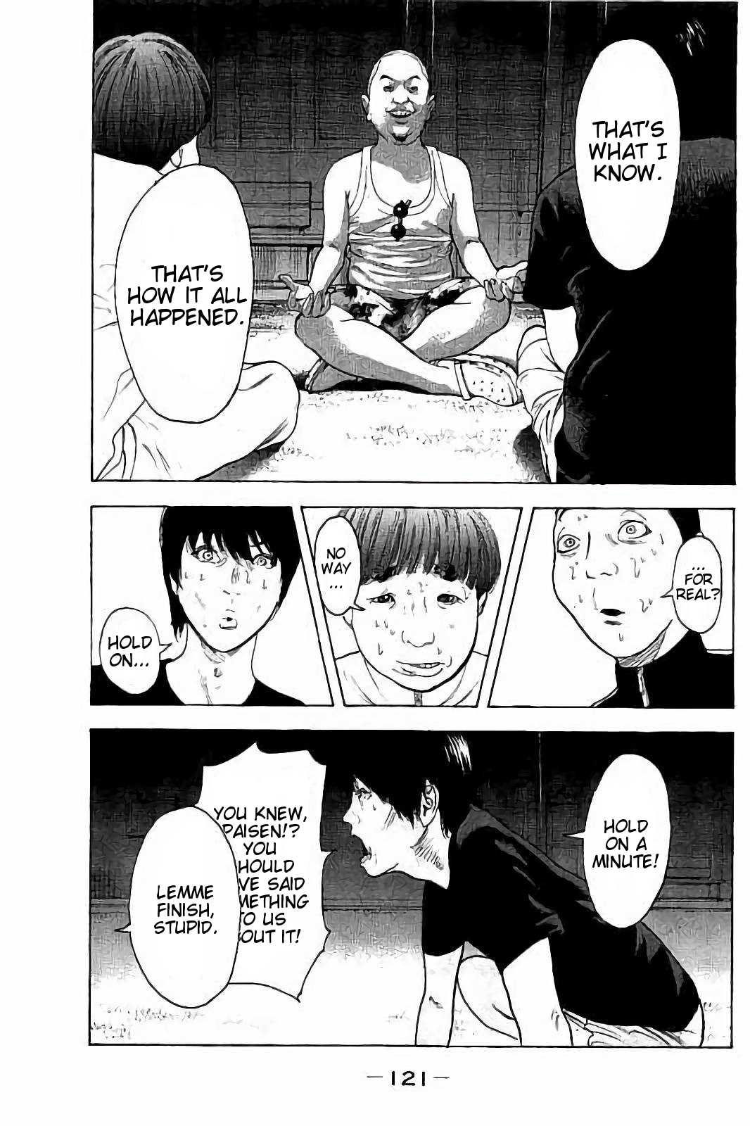 Boku-tachi ga Yarimashita Chapter 44 page 7 - Chapter 44: In The Dark
