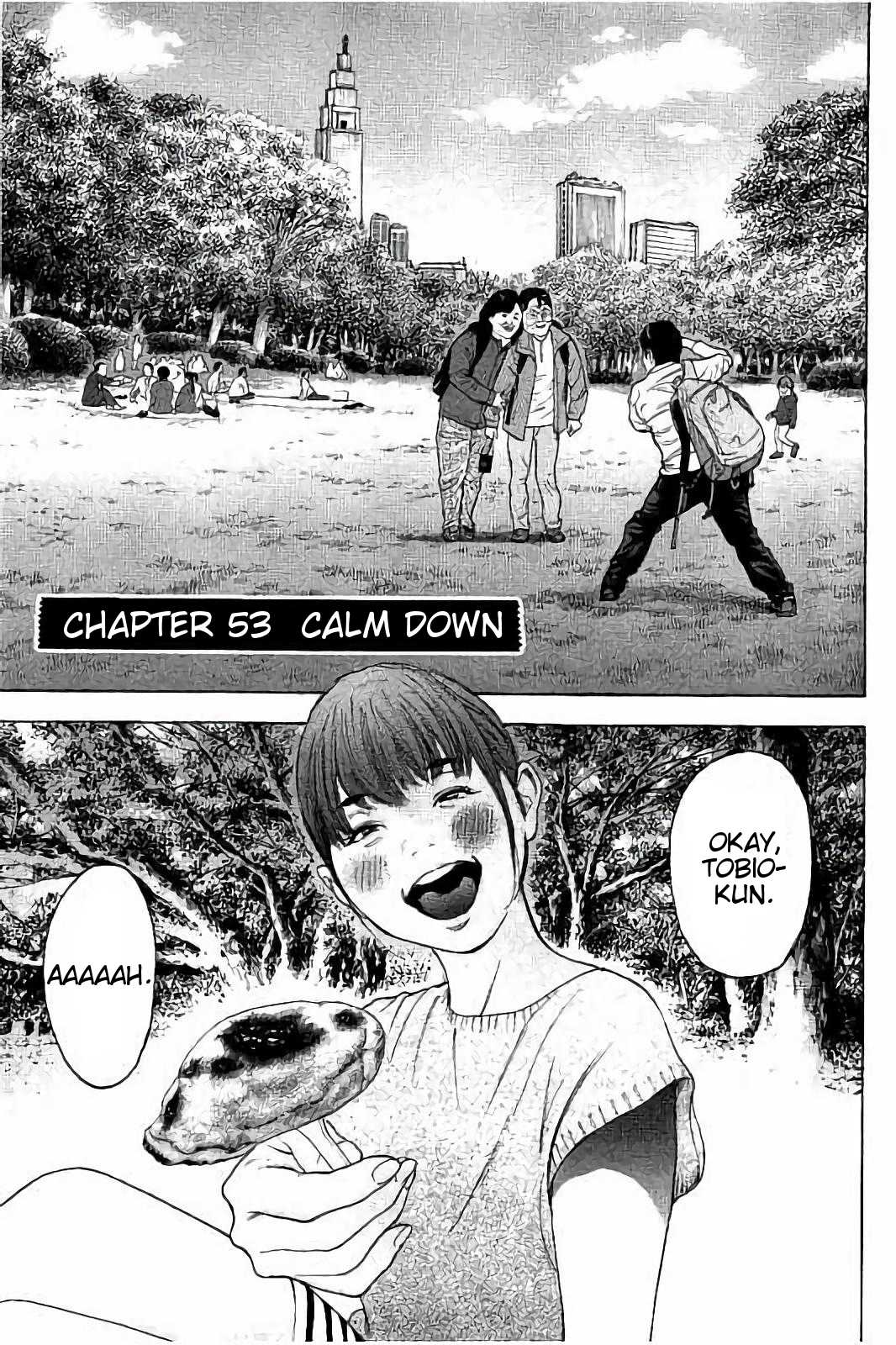 Boku-tachi ga Yarimashita Chapter 53 page 1 - Chapter 53: Calm Down