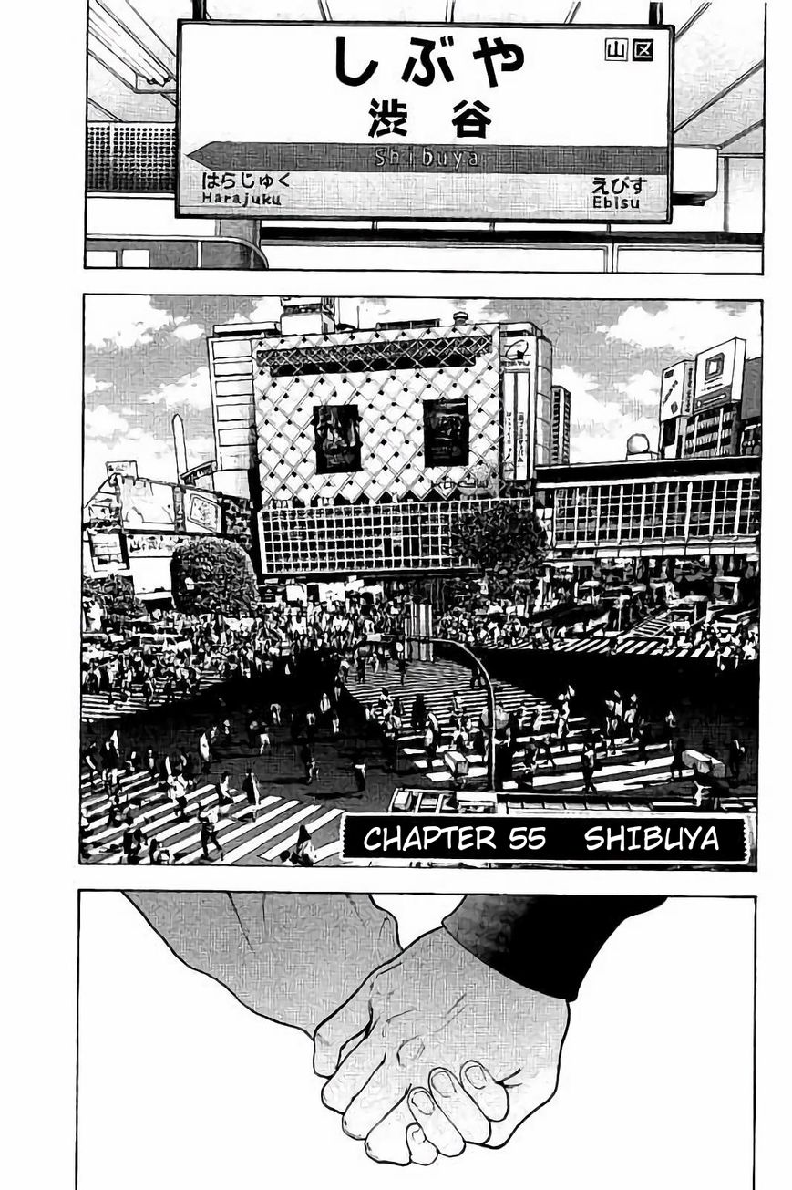 Boku-tachi ga Yarimashita Chapter 55 page 1 - Chapter 55: Shibuya