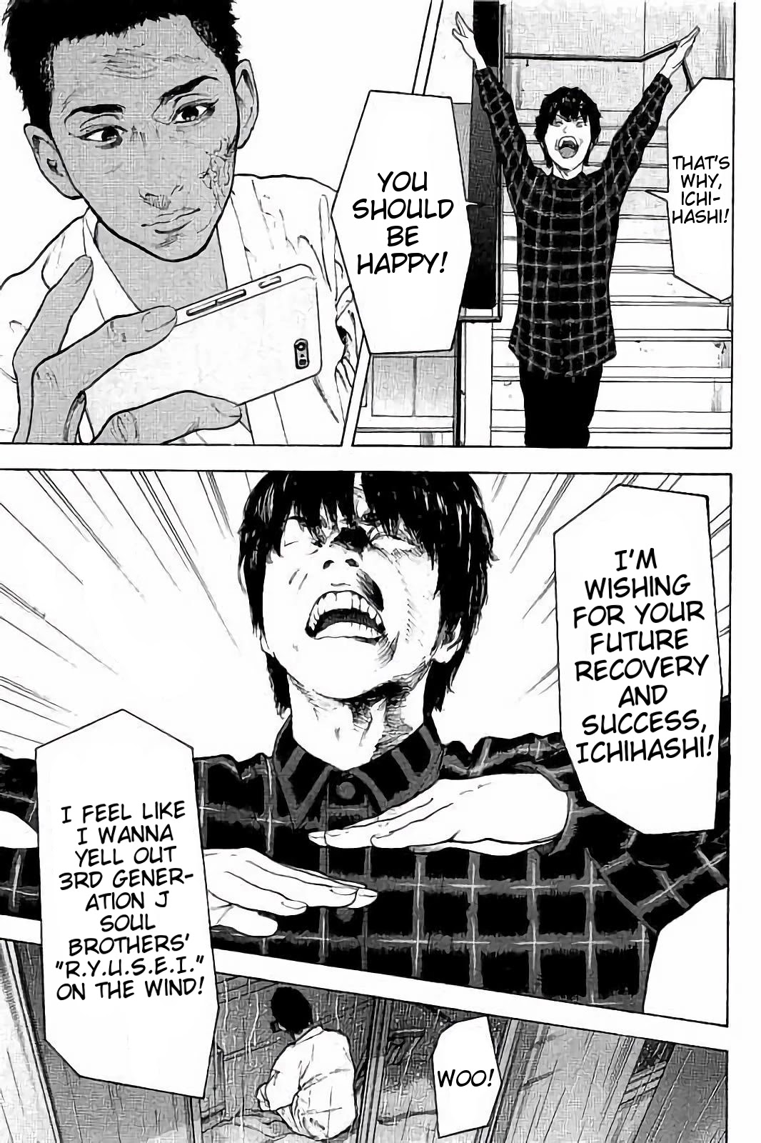 Boku-tachi ga Yarimashita Chapter 56 page 13 - Chapter 56: Congratchination