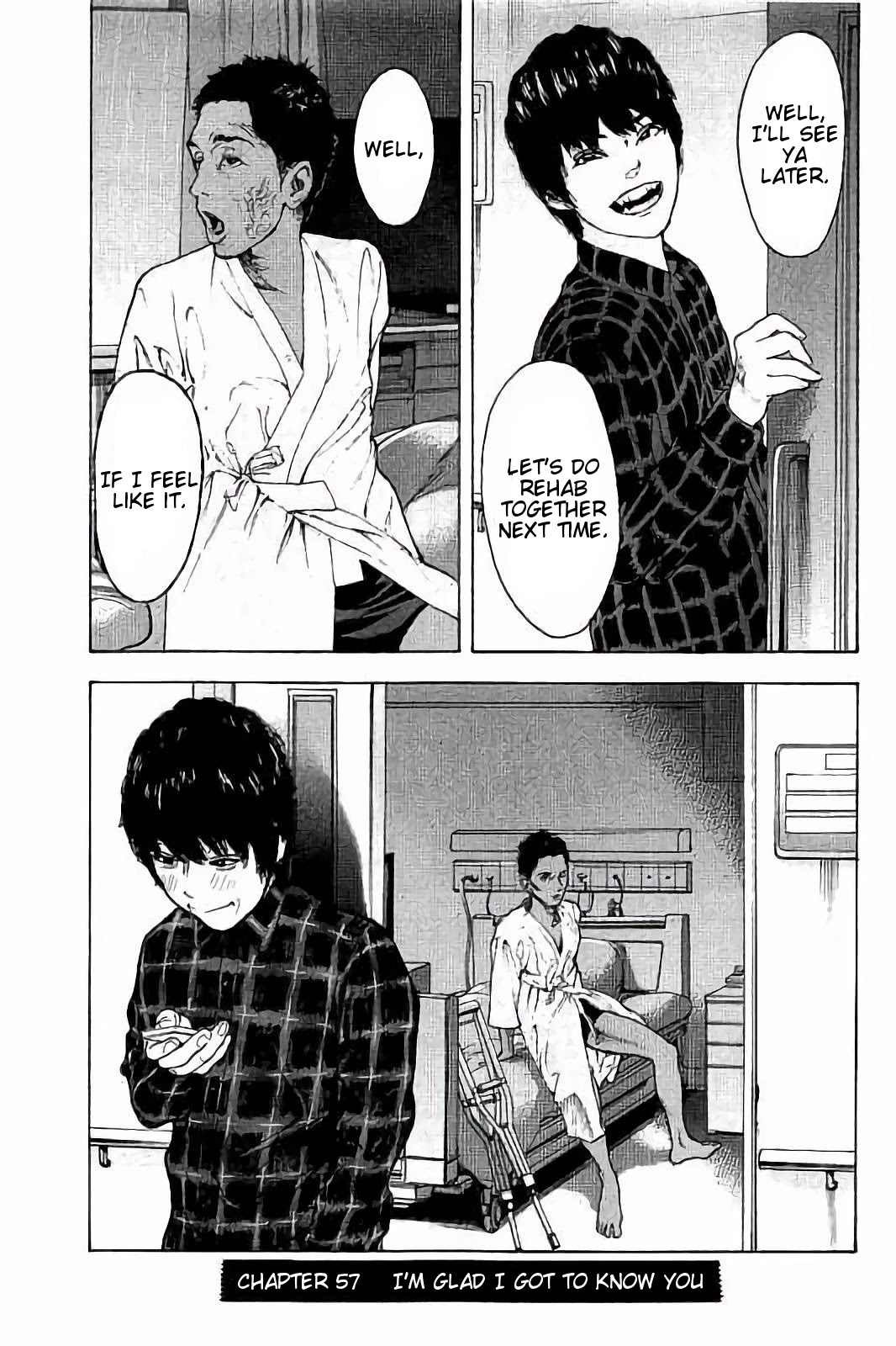 Boku-tachi ga Yarimashita Chapter 57 page 1 - Chapter 57: I'm Glad I Got To Know You