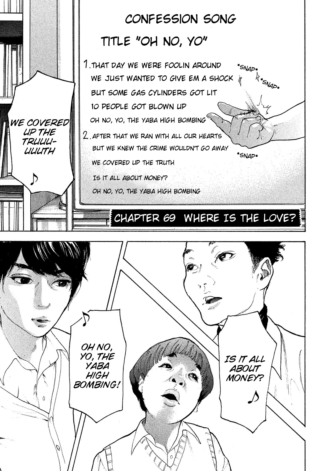 Boku-tachi ga Yarimashita Chapter 69 page 1 - Chapter 69: Where Is The Love?