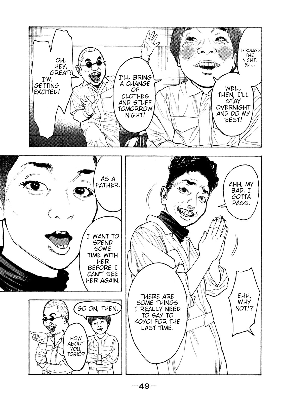 Boku-tachi ga Yarimashita Chapter 70 page 11 - Chapter 70: Have To Decide