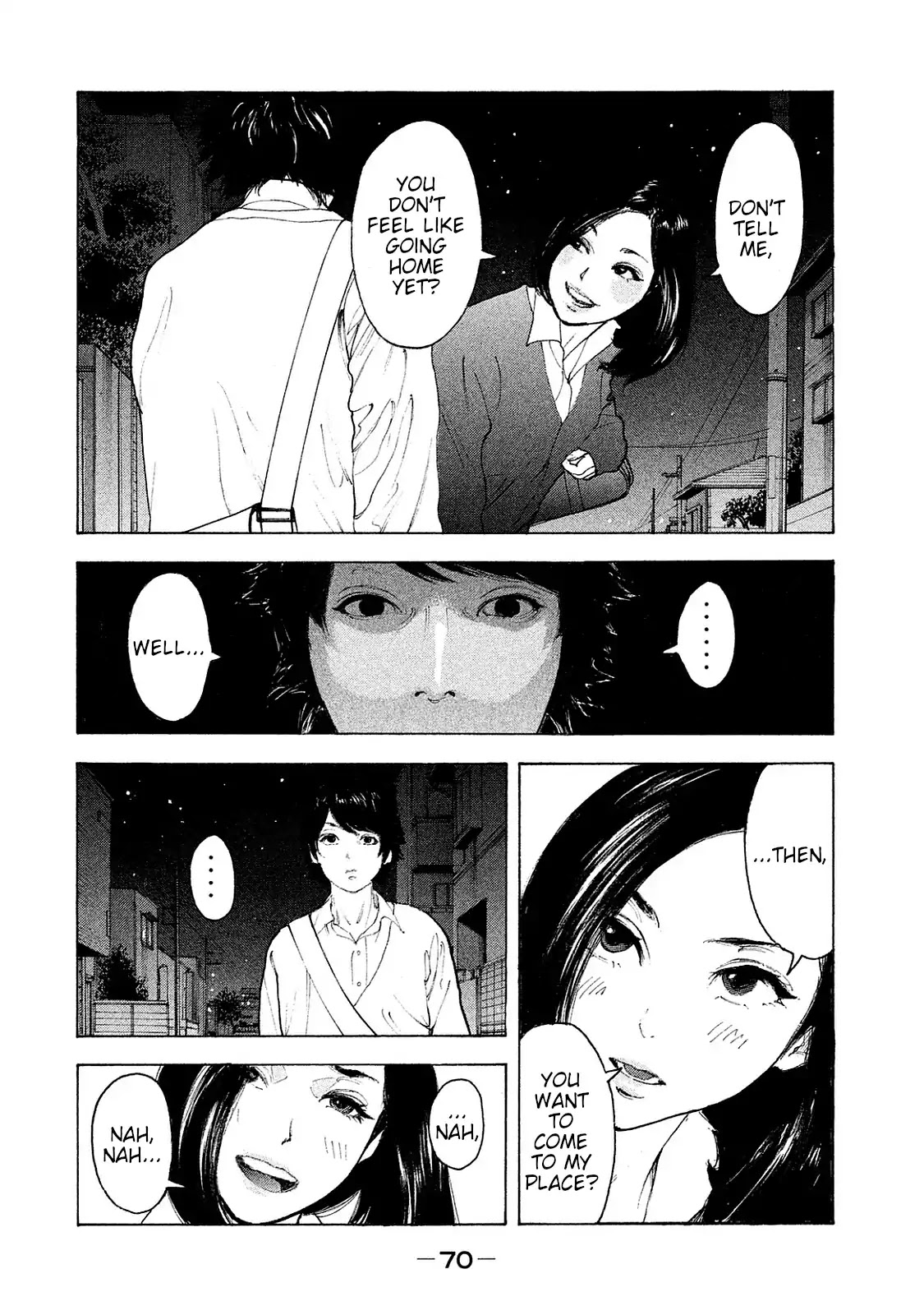 Boku-tachi ga Yarimashita Chapter 71 page 14 - Chapter 71: The Last Night