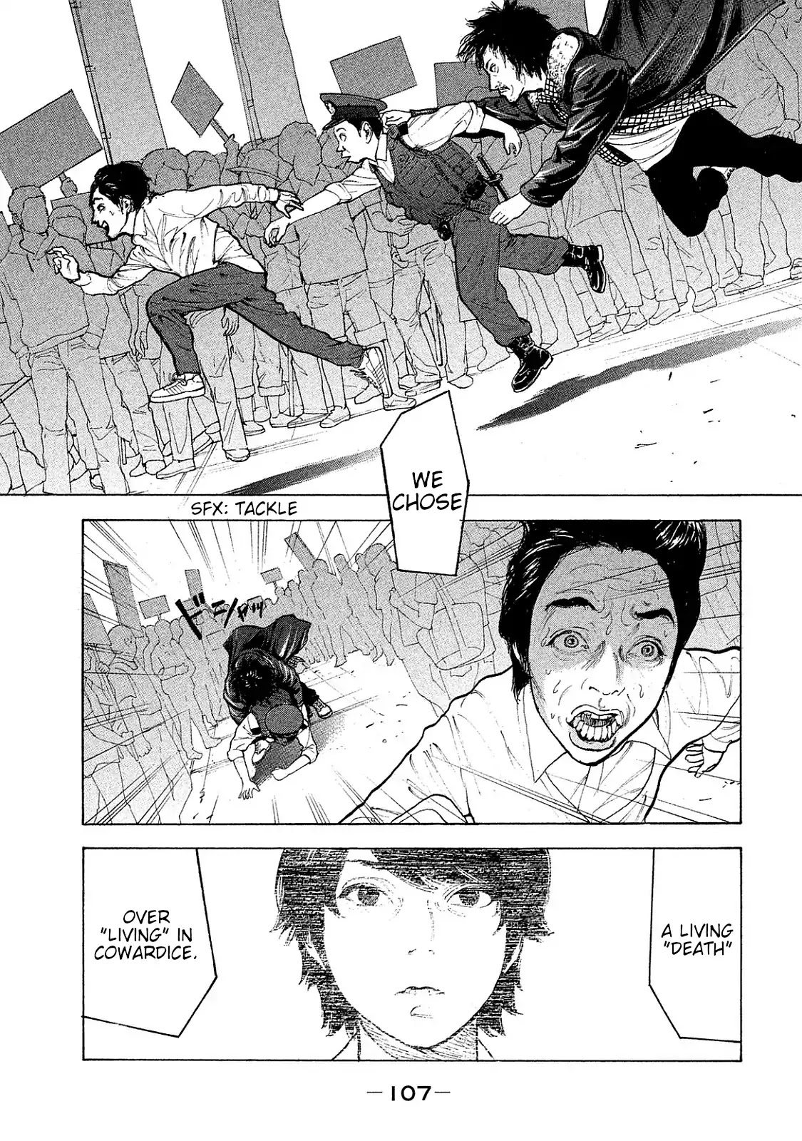 Boku-tachi ga Yarimashita Chapter 73 page 12 - Chapter 73: Sprint