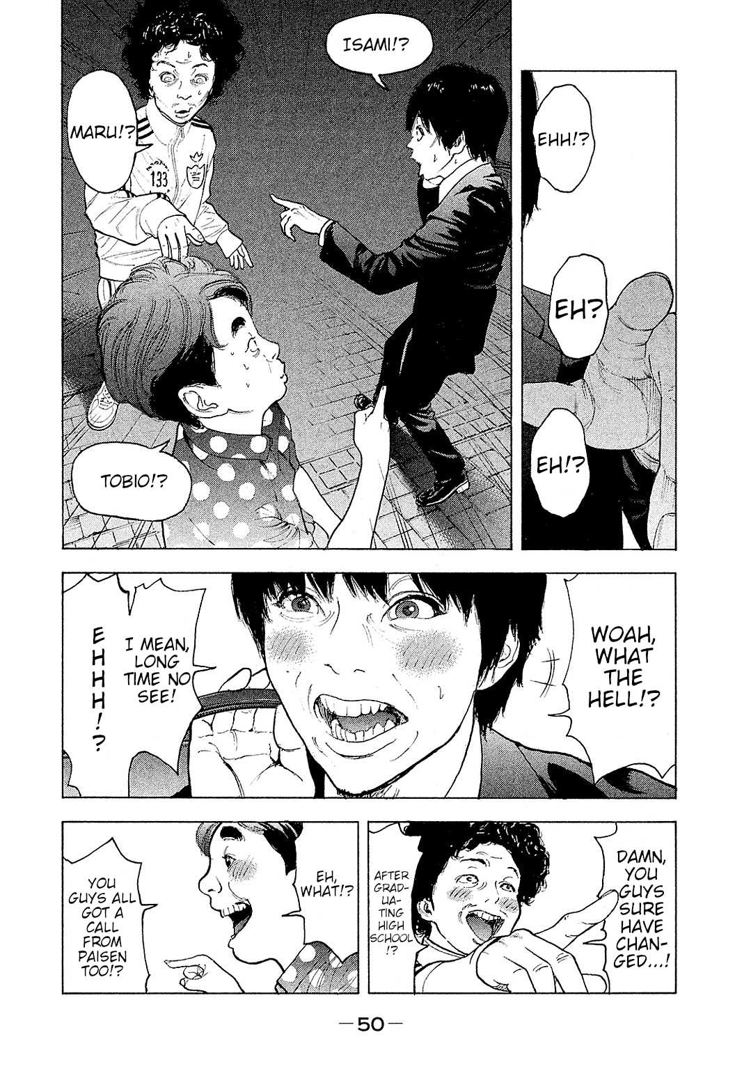 Boku-tachi ga Yarimashita Chapter 80 page 12 - Chapter 80: 10 Years