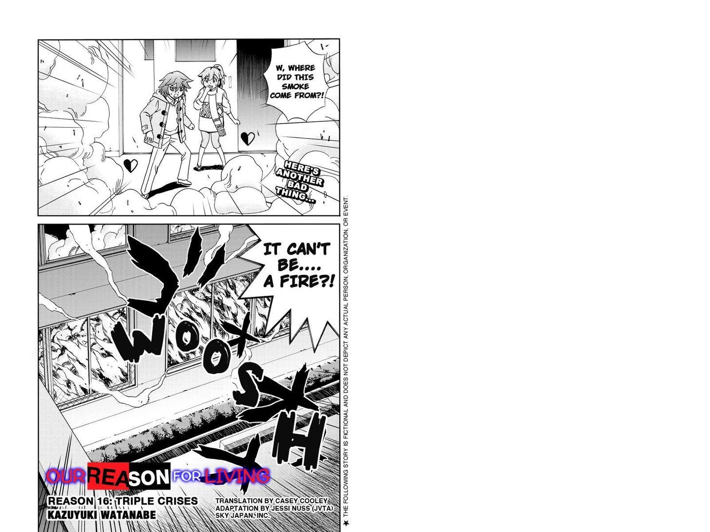 Boku-tachi no Ikita Riyuu Chapter 16 page 1 - Chapter 16 : Triple Crises