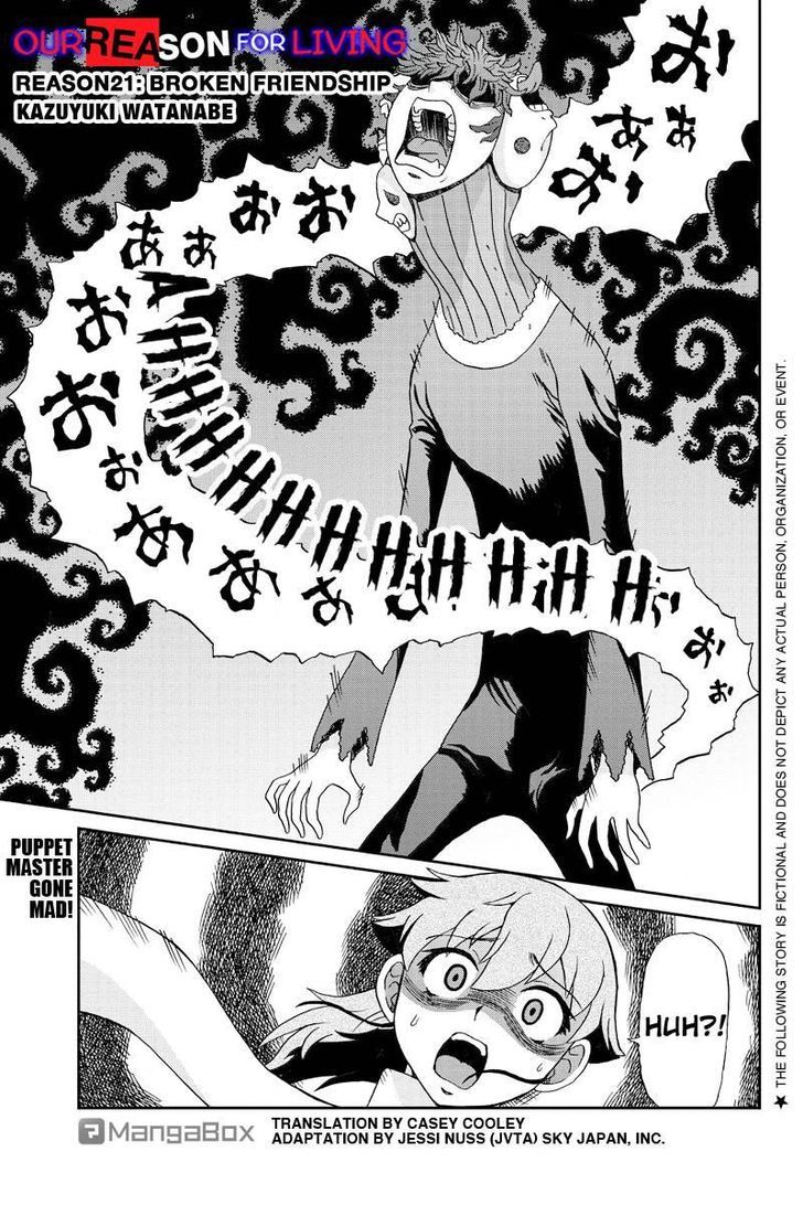 Boku-tachi no Ikita Riyuu Chapter 21 page 1 - Chapter 21 : Broken Friendship