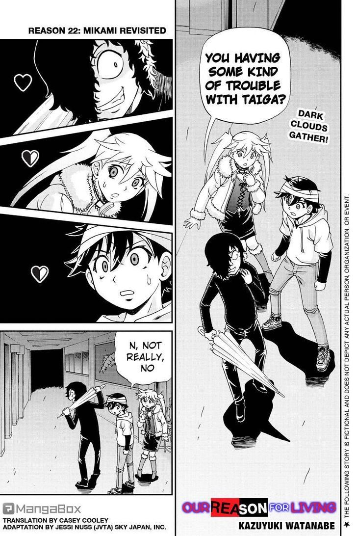 Boku-tachi no Ikita Riyuu Chapter 22 page 1 - Chapter 22 : Mikami Revisited