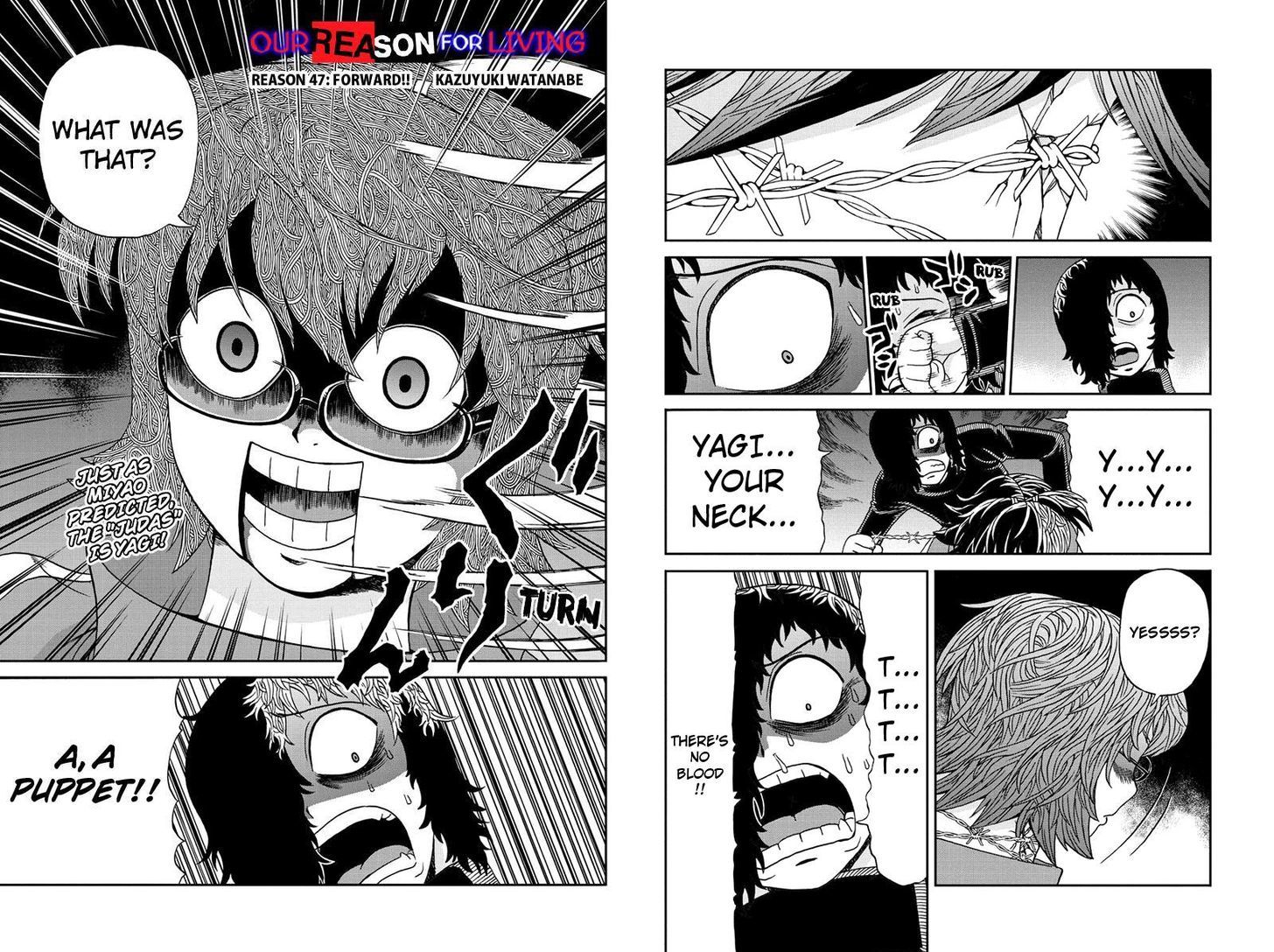 Boku-tachi no Ikita Riyuu Chapter 47 page 2 - Chapter 47 : Forward!!