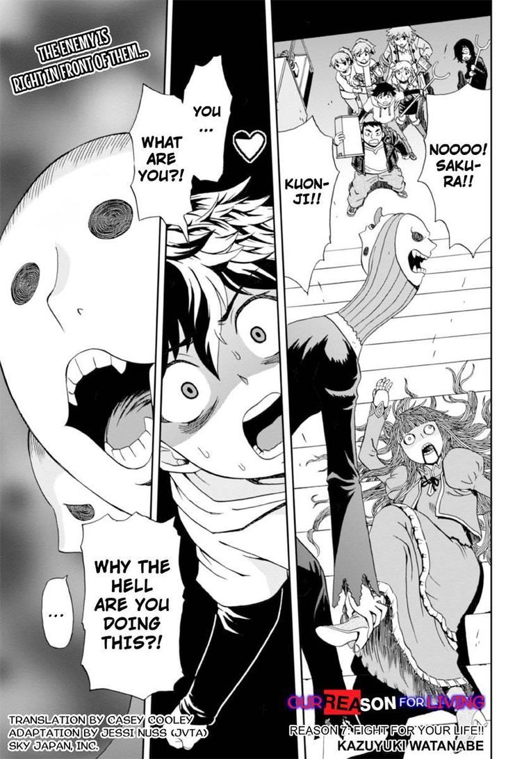Boku-tachi no Ikita Riyuu Chapter 7 page 1 - Chapter 7 : Fight For Your Life!!