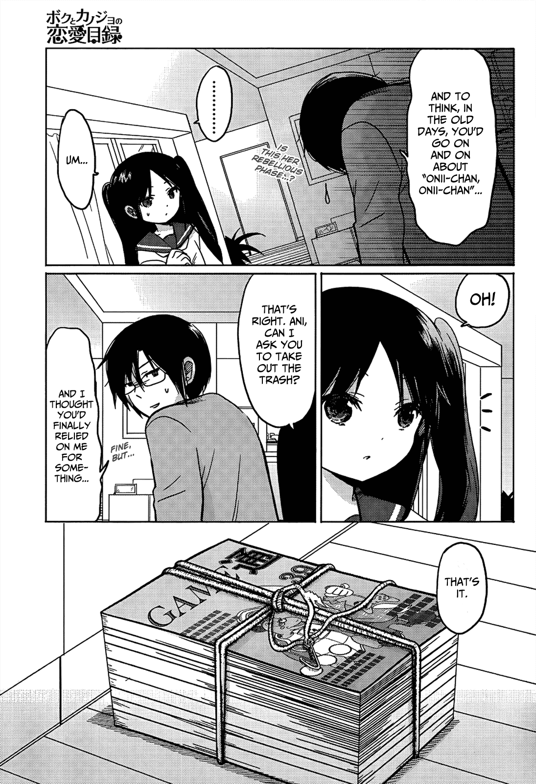 Boku to Kanojo no Renai Mokuroku Chapter 10.3 page 10 - Chapter 10 v3 : How 10 - ''Wanna Try Shibari?''