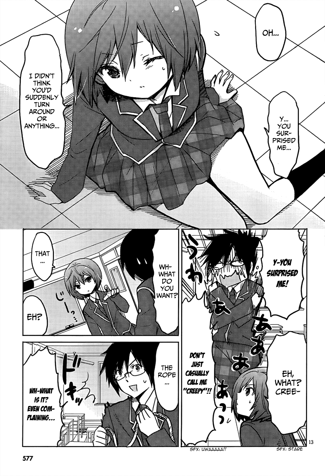 Boku to Kanojo no Renai Mokuroku Chapter 10.3 page 14 - Chapter 10 v3 : How 10 - ''Wanna Try Shibari?''