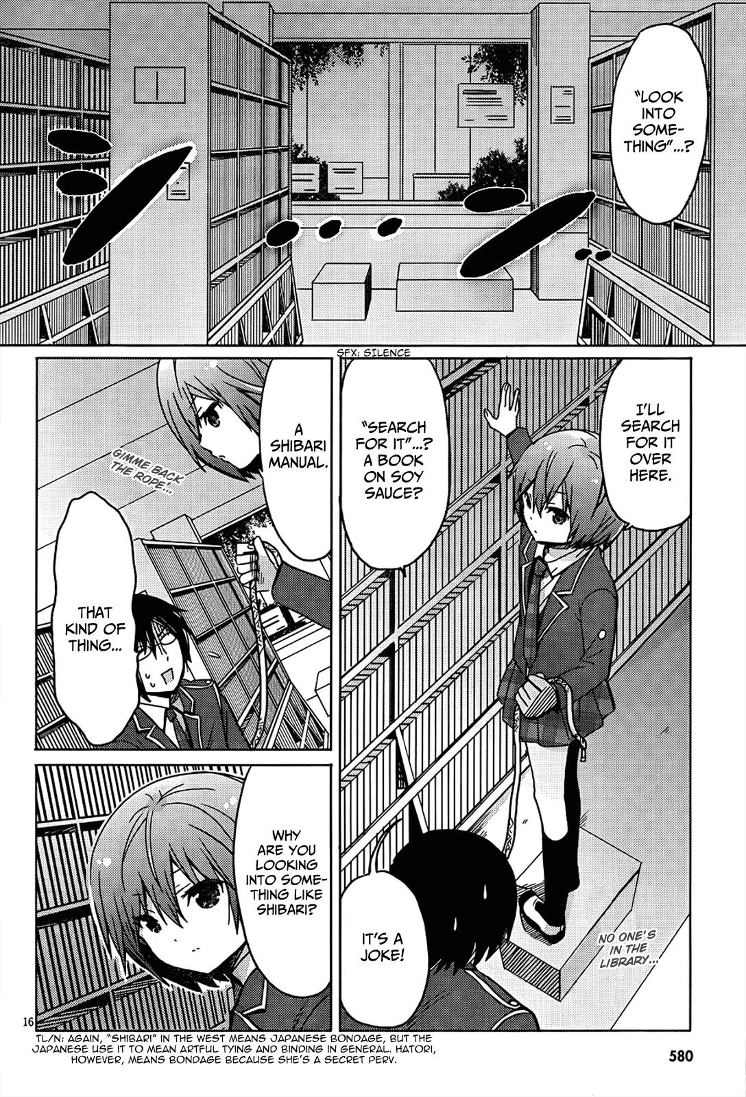Boku to Kanojo no Renai Mokuroku Chapter 10.3 page 17 - Chapter 10 v3 : How 10 - ''Wanna Try Shibari?''