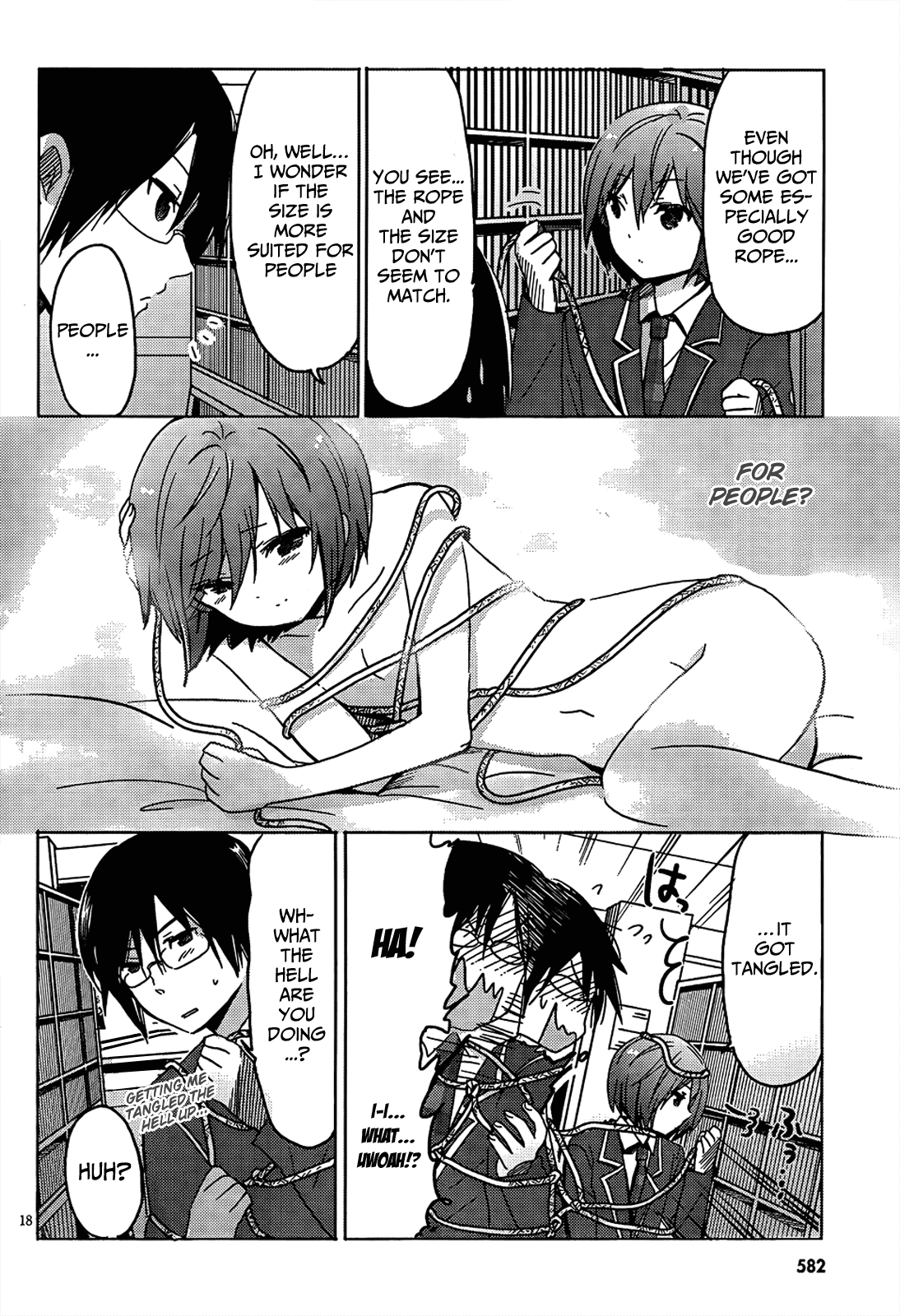 Boku to Kanojo no Renai Mokuroku Chapter 10.3 page 19 - Chapter 10 v3 : How 10 - ''Wanna Try Shibari?''
