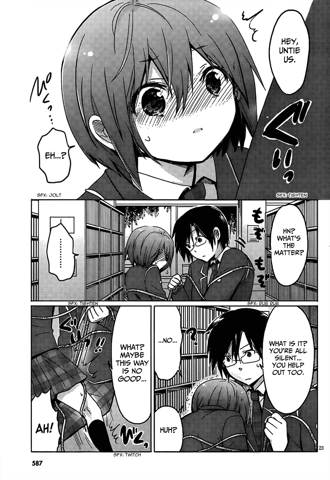 Boku to Kanojo no Renai Mokuroku Chapter 10.3 page 24 - Chapter 10 v3 : How 10 - ''Wanna Try Shibari?''
