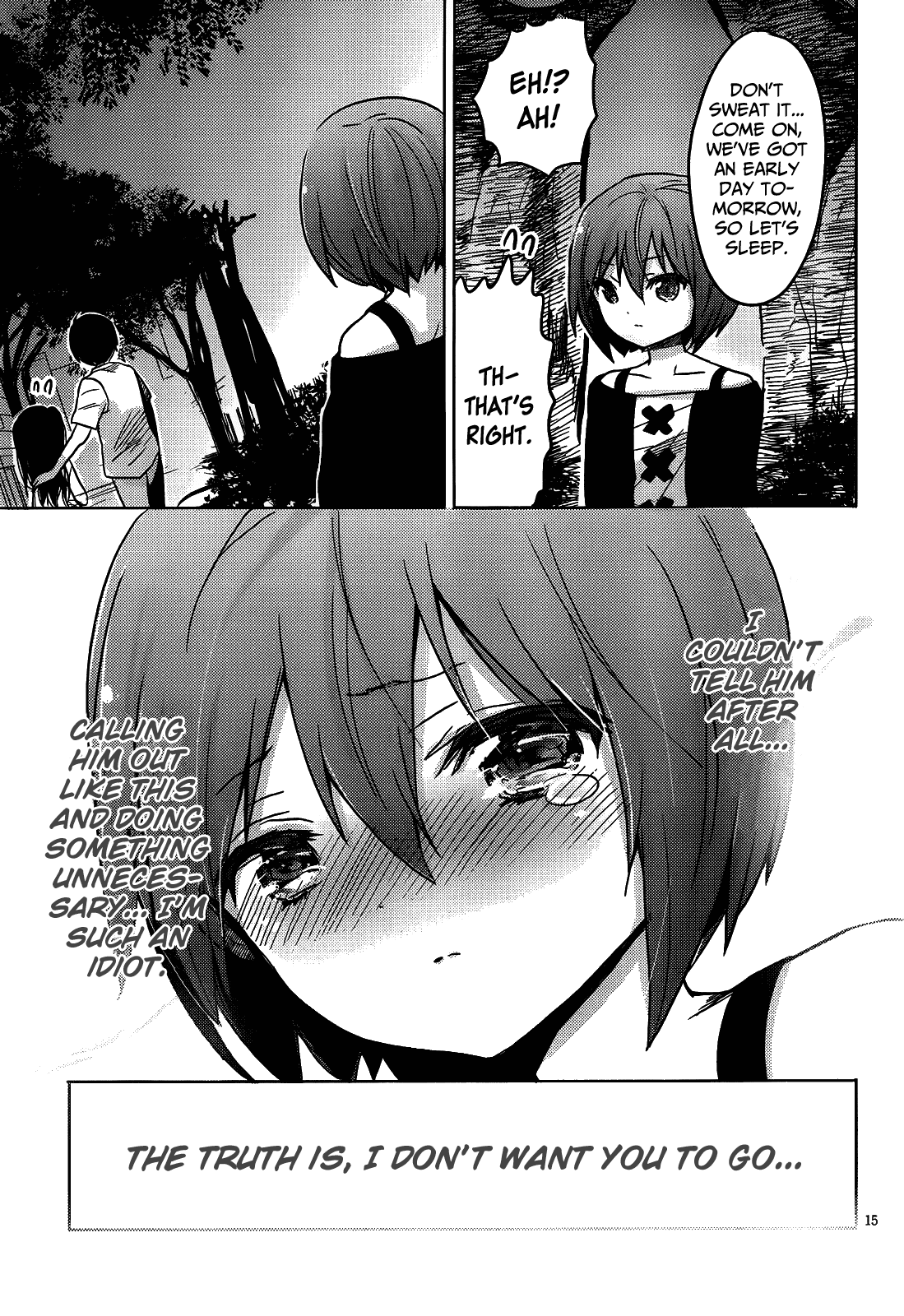 Boku to Kanojo no Renai Mokuroku Chapter 12.3 page 16 - Chapter 12 v3 : How 12 - Don't Go