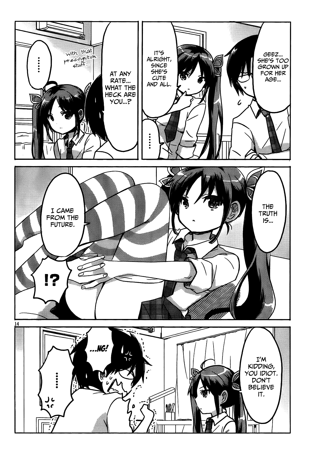 Boku to Kanojo no Renai Mokuroku Chapter 13.3 page 14 - Chapter 13 v3 : How 13- "Friend-San's Prophecies and Reset"