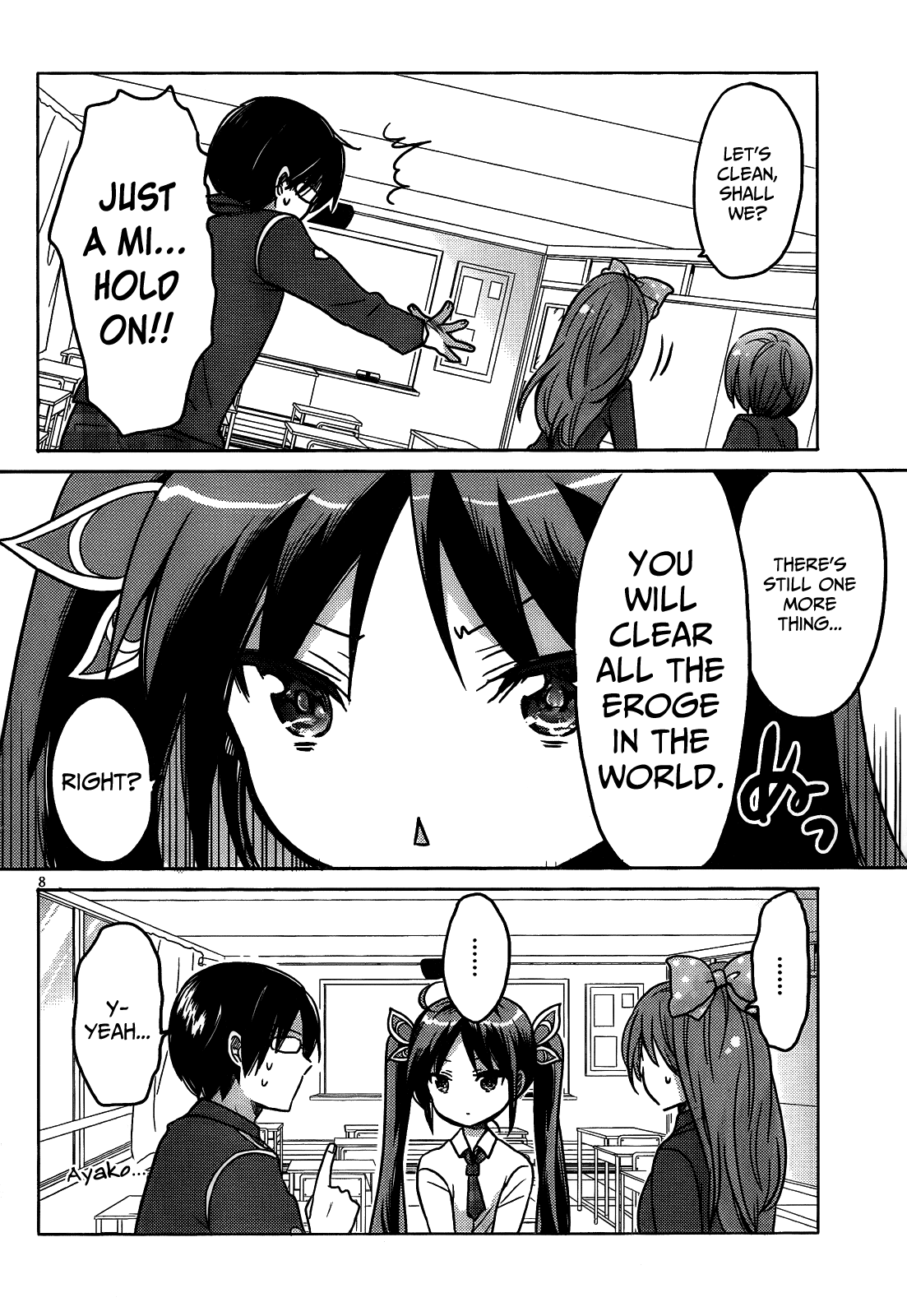 Boku to Kanojo no Renai Mokuroku Chapter 13.3 page 8 - Chapter 13 v3 : How 13- "Friend-San's Prophecies and Reset"