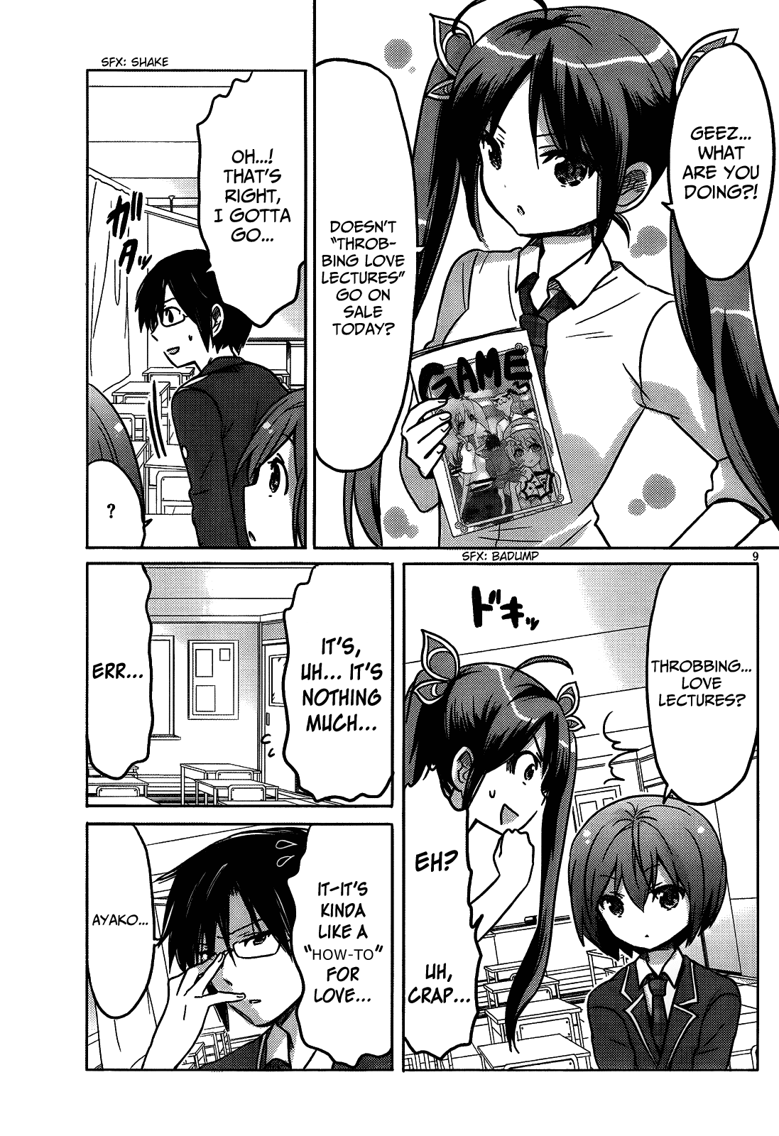 Boku to Kanojo no Renai Mokuroku Chapter 13.3 page 9 - Chapter 13 v3 : How 13- "Friend-San's Prophecies and Reset"