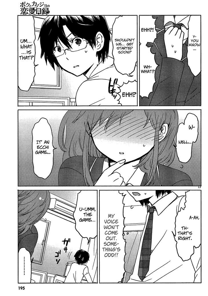 Boku to Kanojo no Renai Mokuroku Chapter 3 page 15 - Chapter 3 : Occasionaly â™¥â™¥ Lovingly