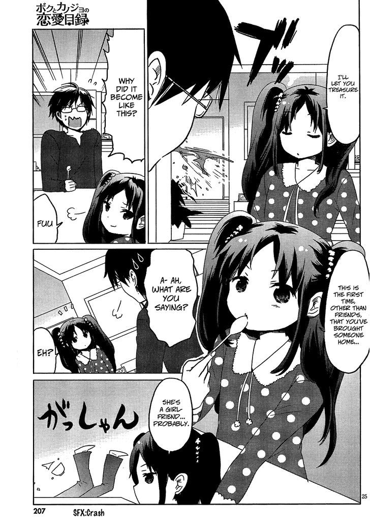Boku to Kanojo no Renai Mokuroku Chapter 3 page 27 - Chapter 3 : Occasionaly â™¥â™¥ Lovingly