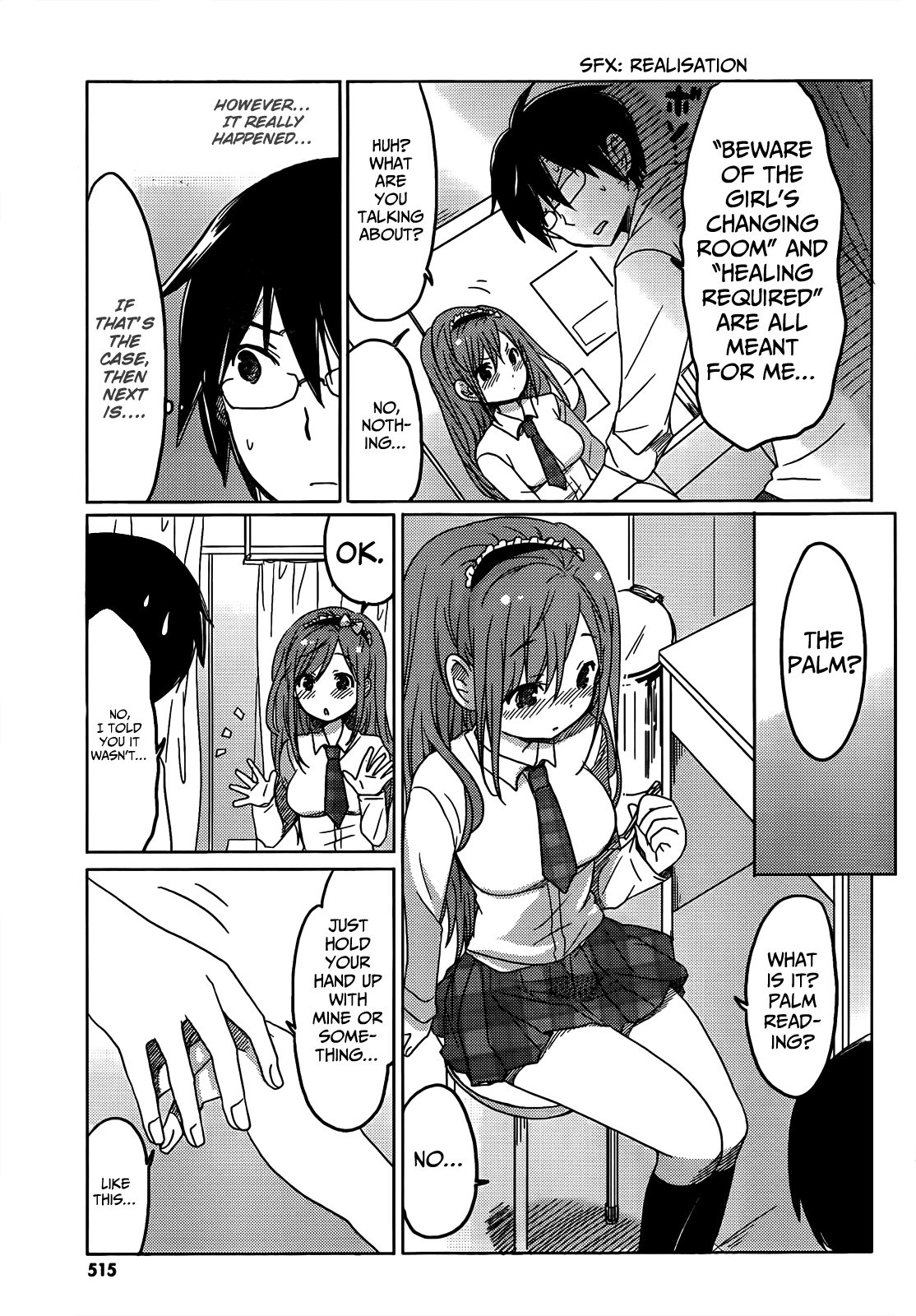 Boku to Kanojo no Renai Mokuroku Chapter 6.3 page 17 - Chapter 6 v3 : How 6 - The Palm ♥♥ and ♥♥ Healing It