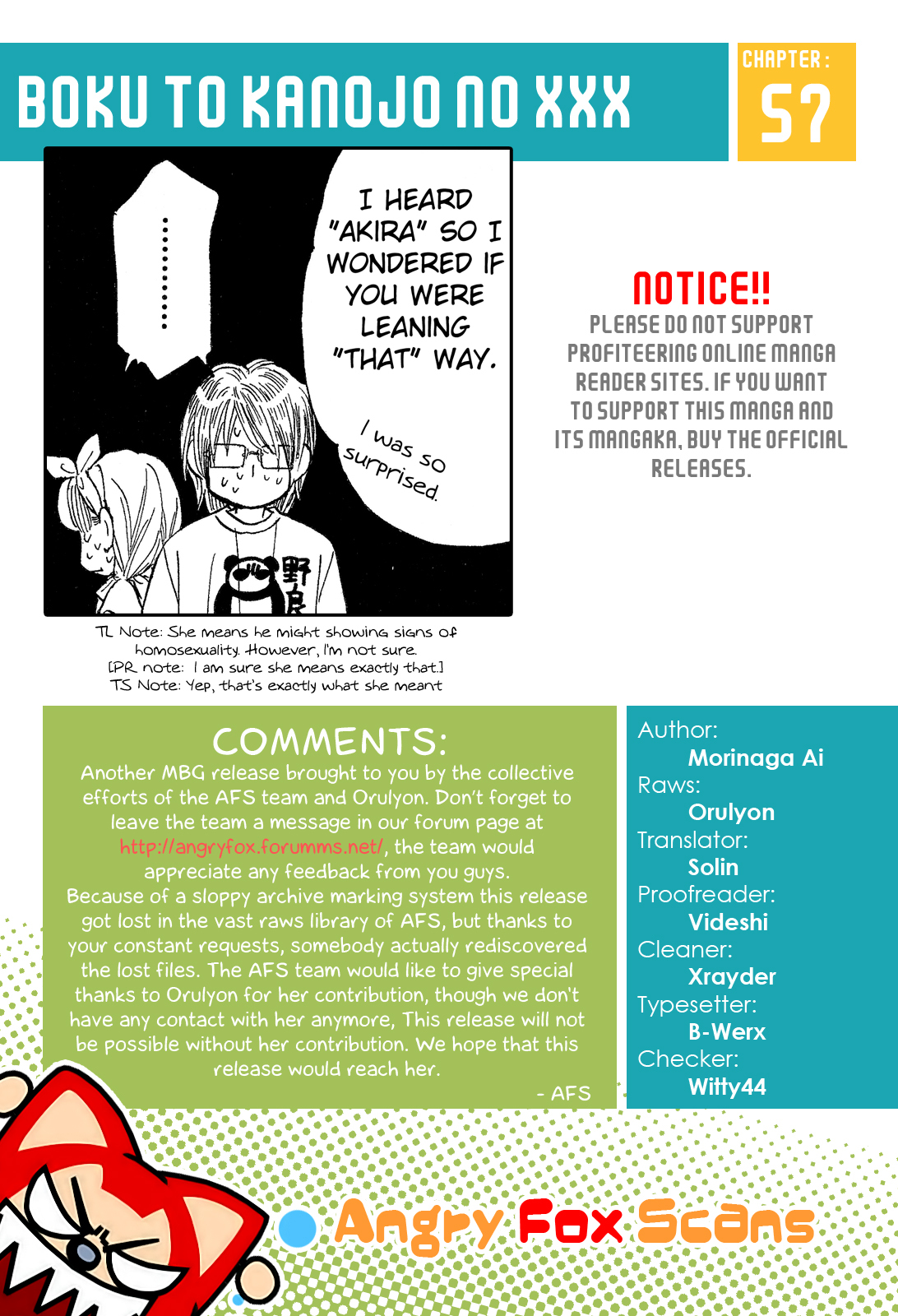Boku to Kanojo no XXX Chapter 57 page 22 - Chapter 57: Confession