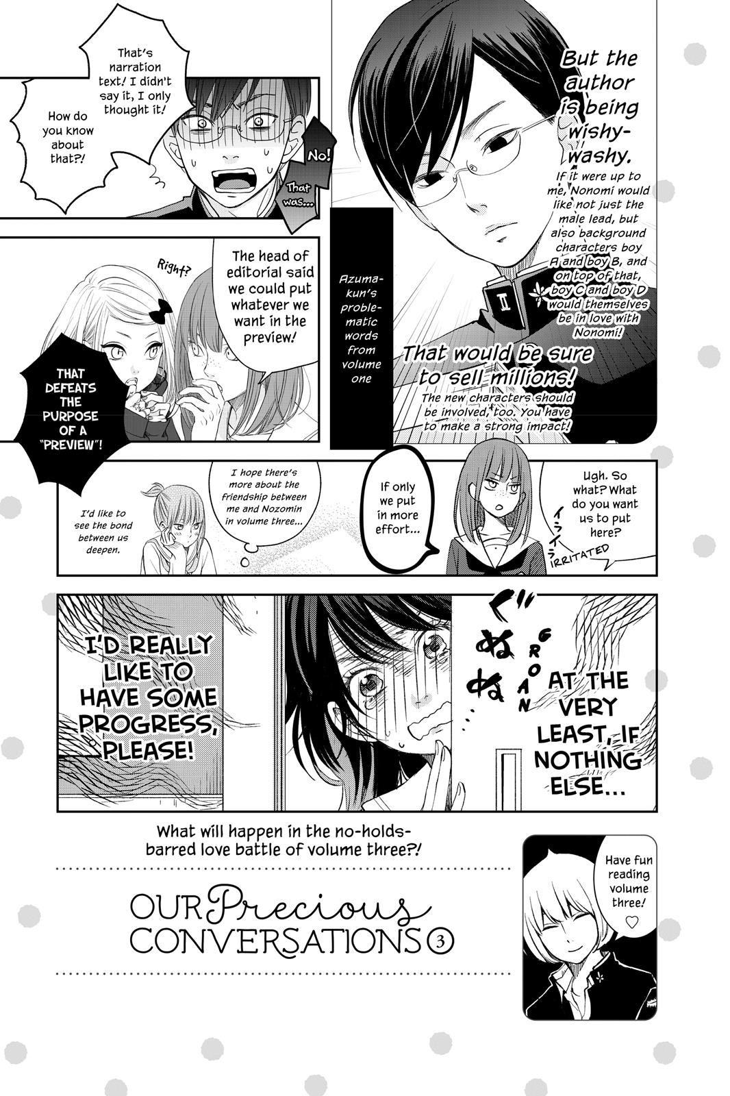 Boku to Kimi no Taisetsu na Hanashi Chapter 11 page 35 - Chapter 11