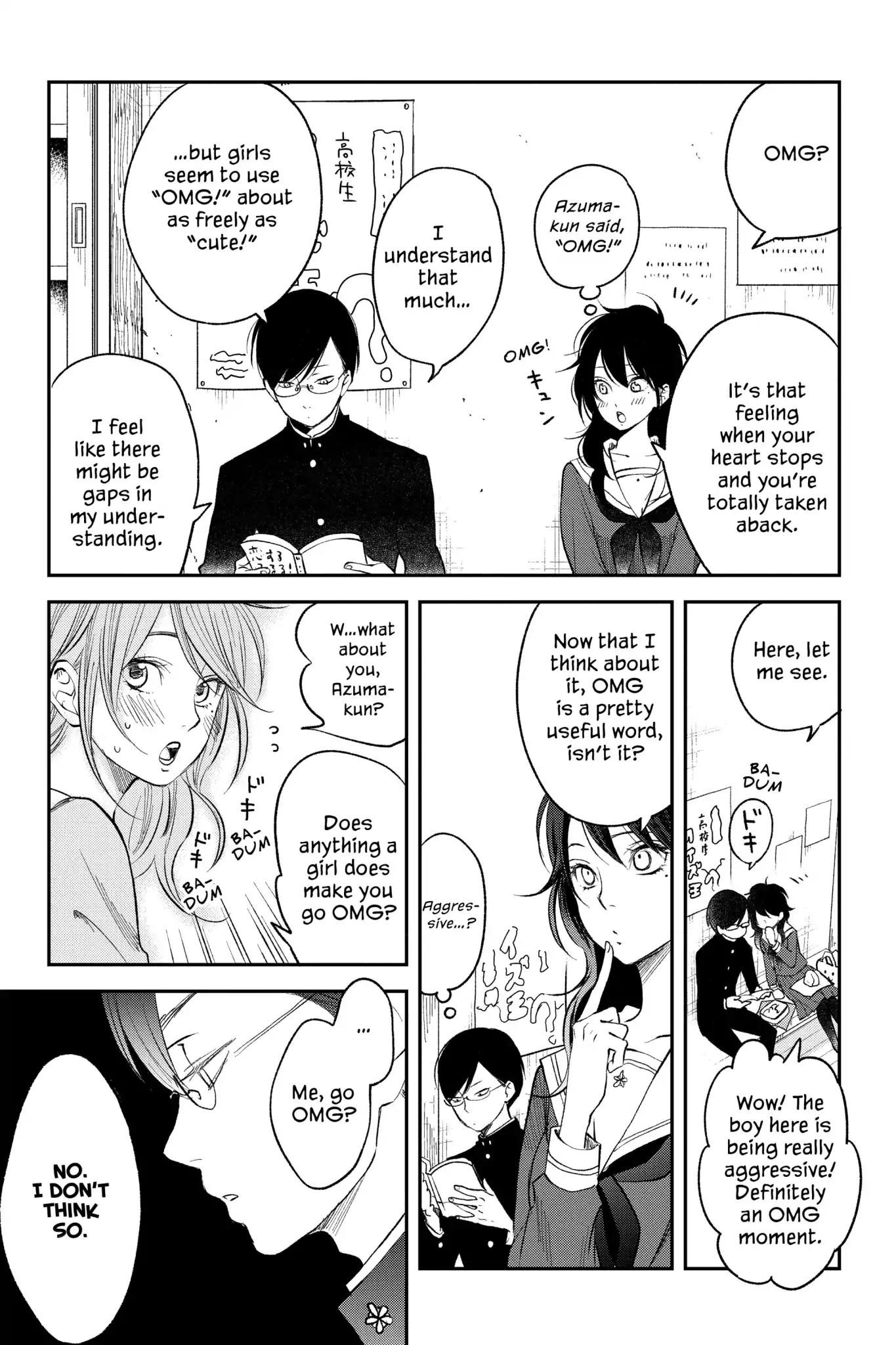 Boku to Kimi no Taisetsu na Hanashi Chapter 12 page 13 - Chapter 12