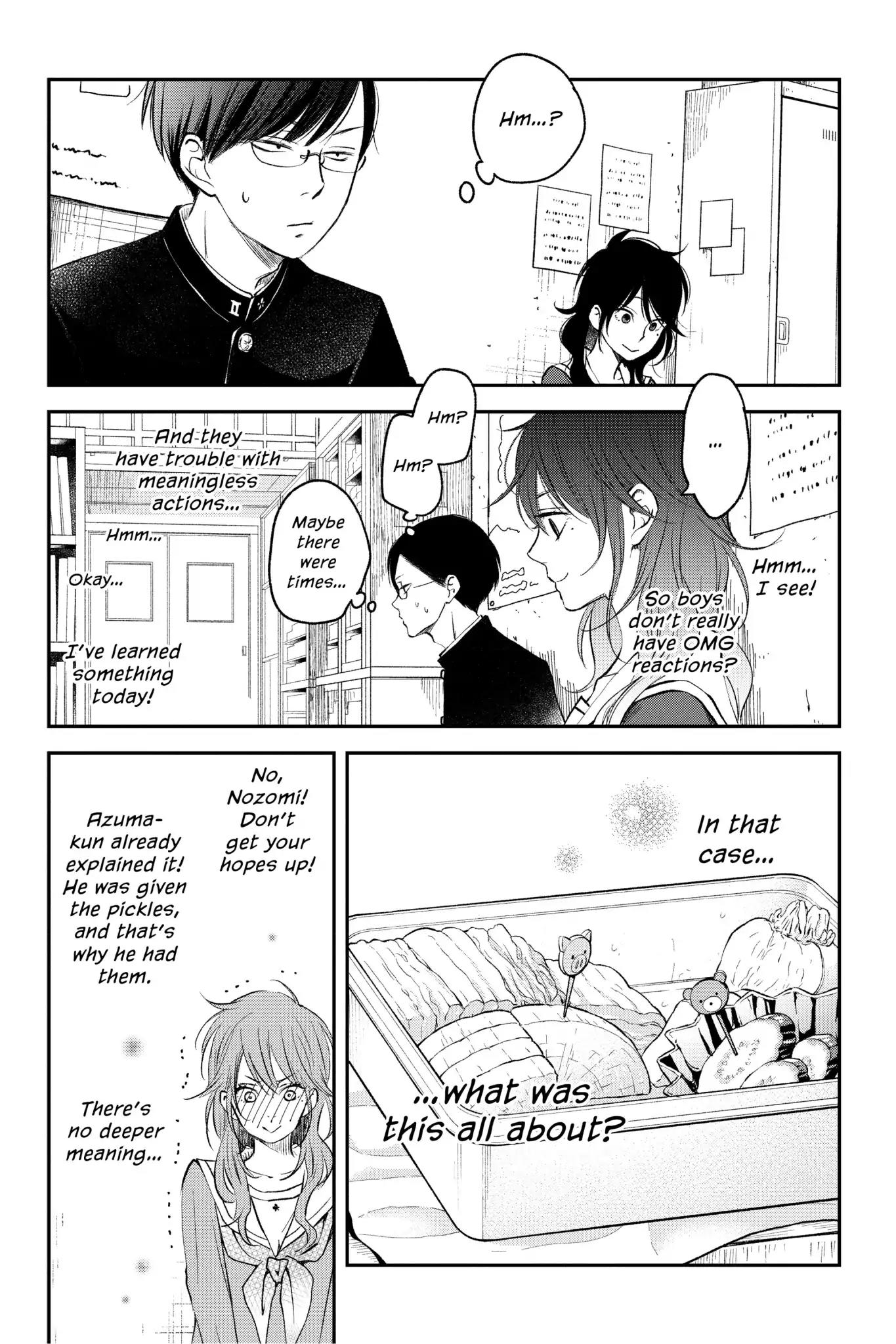 Boku to Kimi no Taisetsu na Hanashi Chapter 12 page 17 - Chapter 12