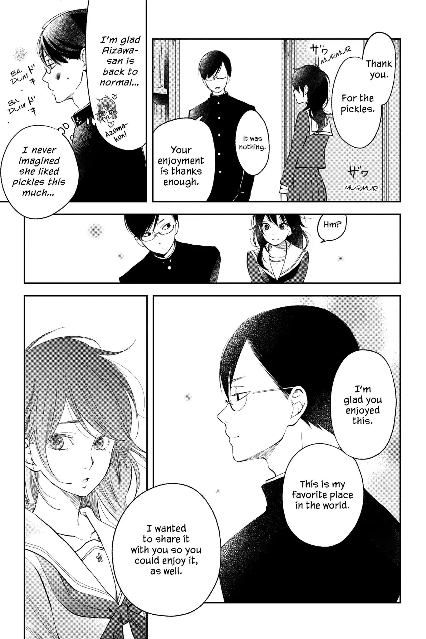 Boku to Kimi no Taisetsu na Hanashi Chapter 12 page 27 - Chapter 12