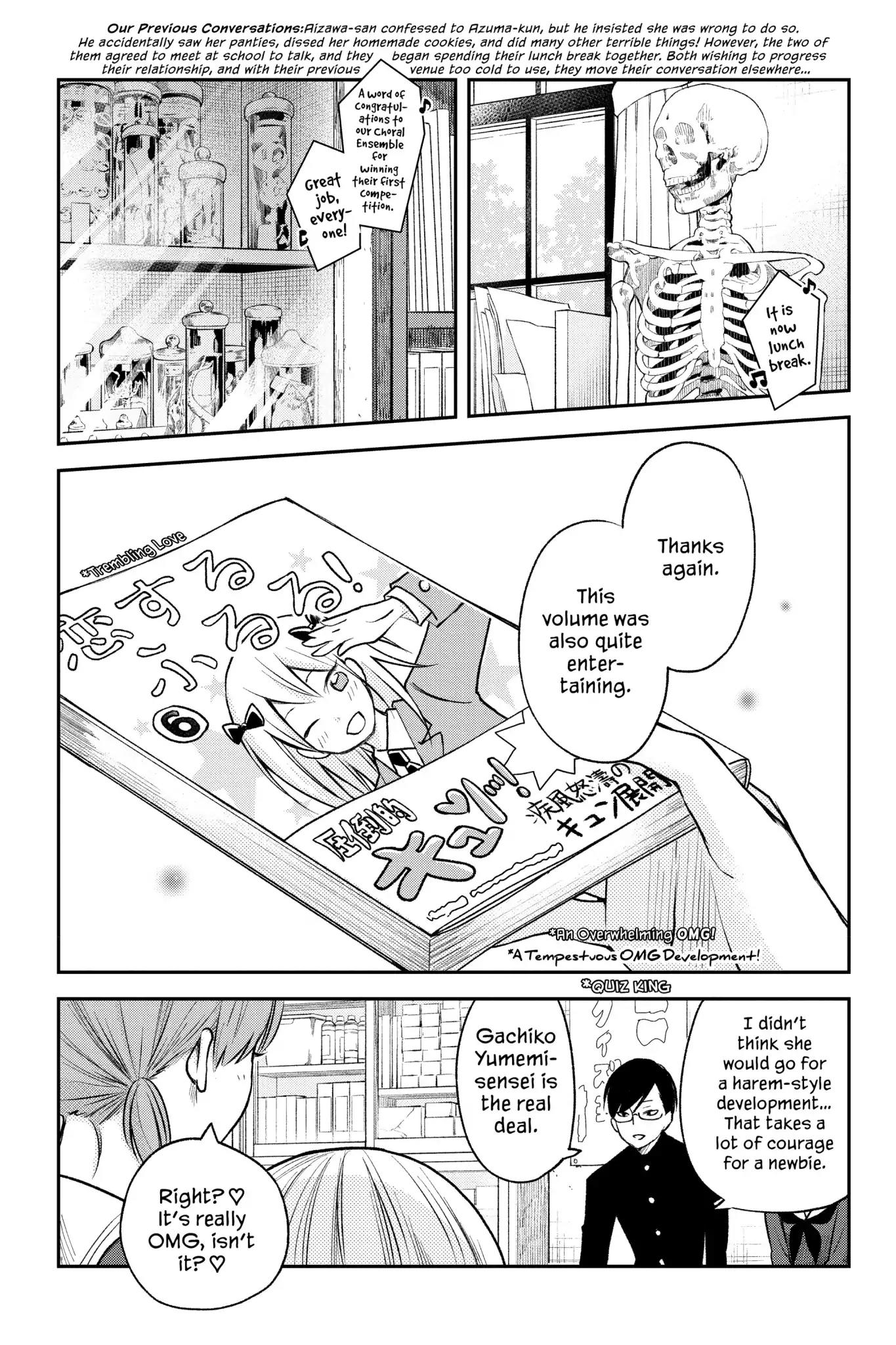 Boku to Kimi no Taisetsu na Hanashi Chapter 12 page 6 - Chapter 12