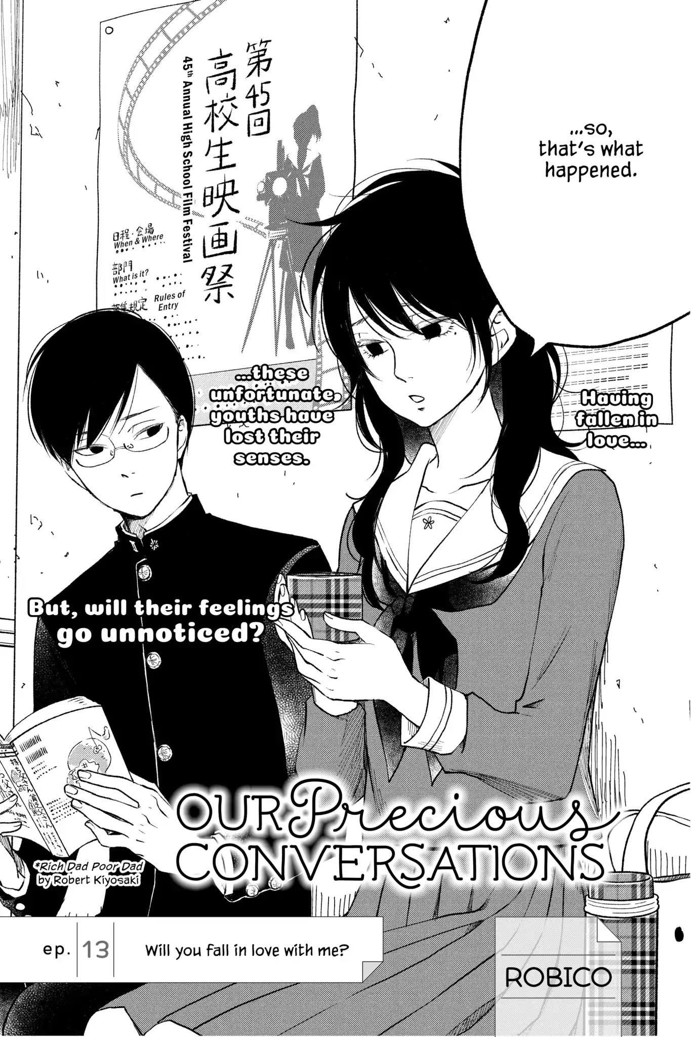 Boku to Kimi no Taisetsu na Hanashi Chapter 13 page 4 - Chapter 13