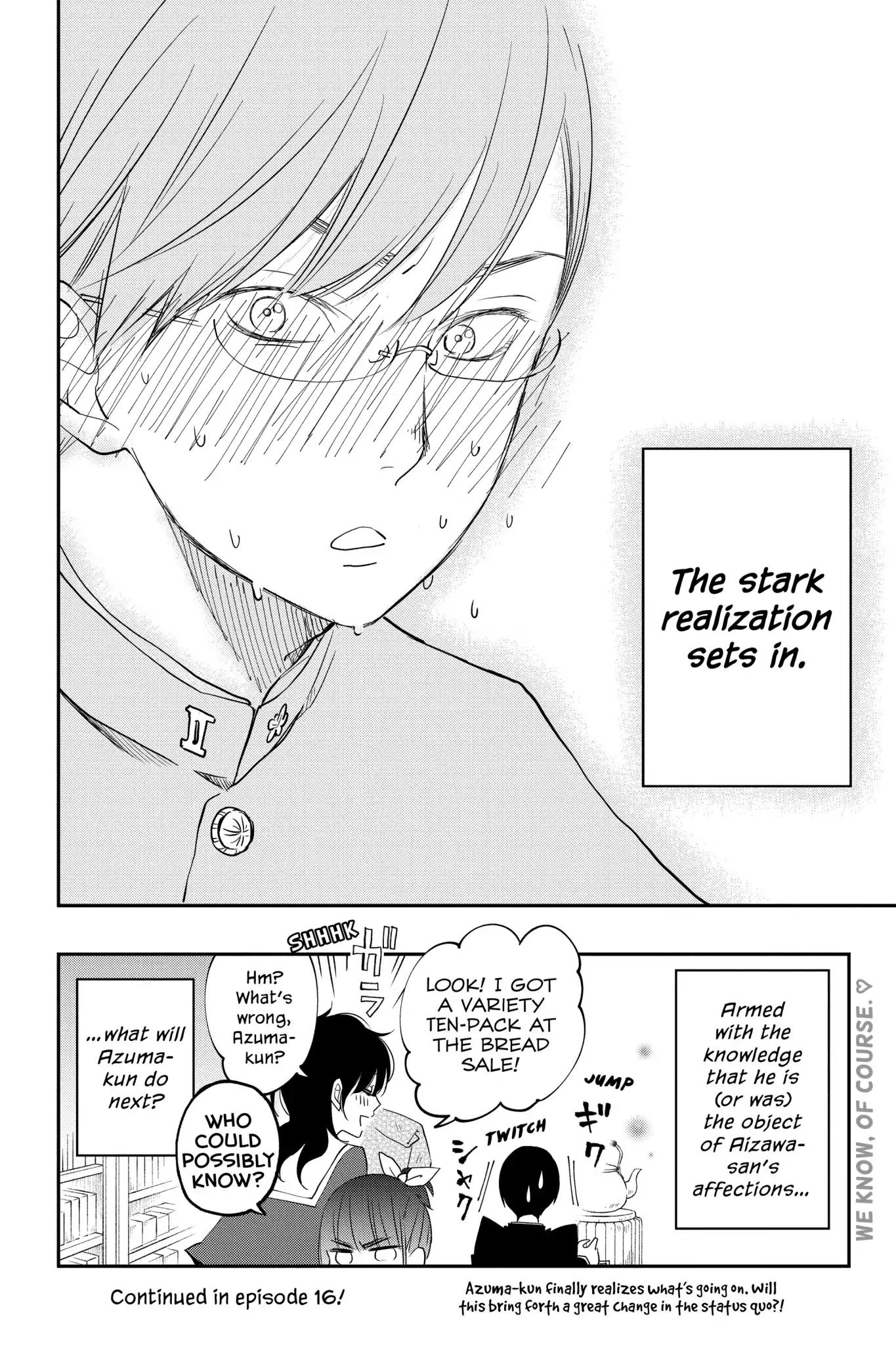 Boku to Kimi no Taisetsu na Hanashi Chapter 15 page 28 - Chapter 15