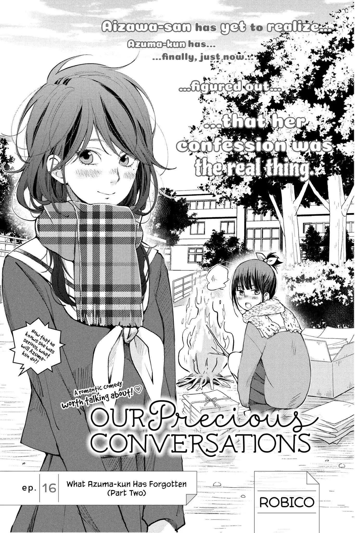 Boku to Kimi no Taisetsu na Hanashi Chapter 16 page 2 - Chapter 16