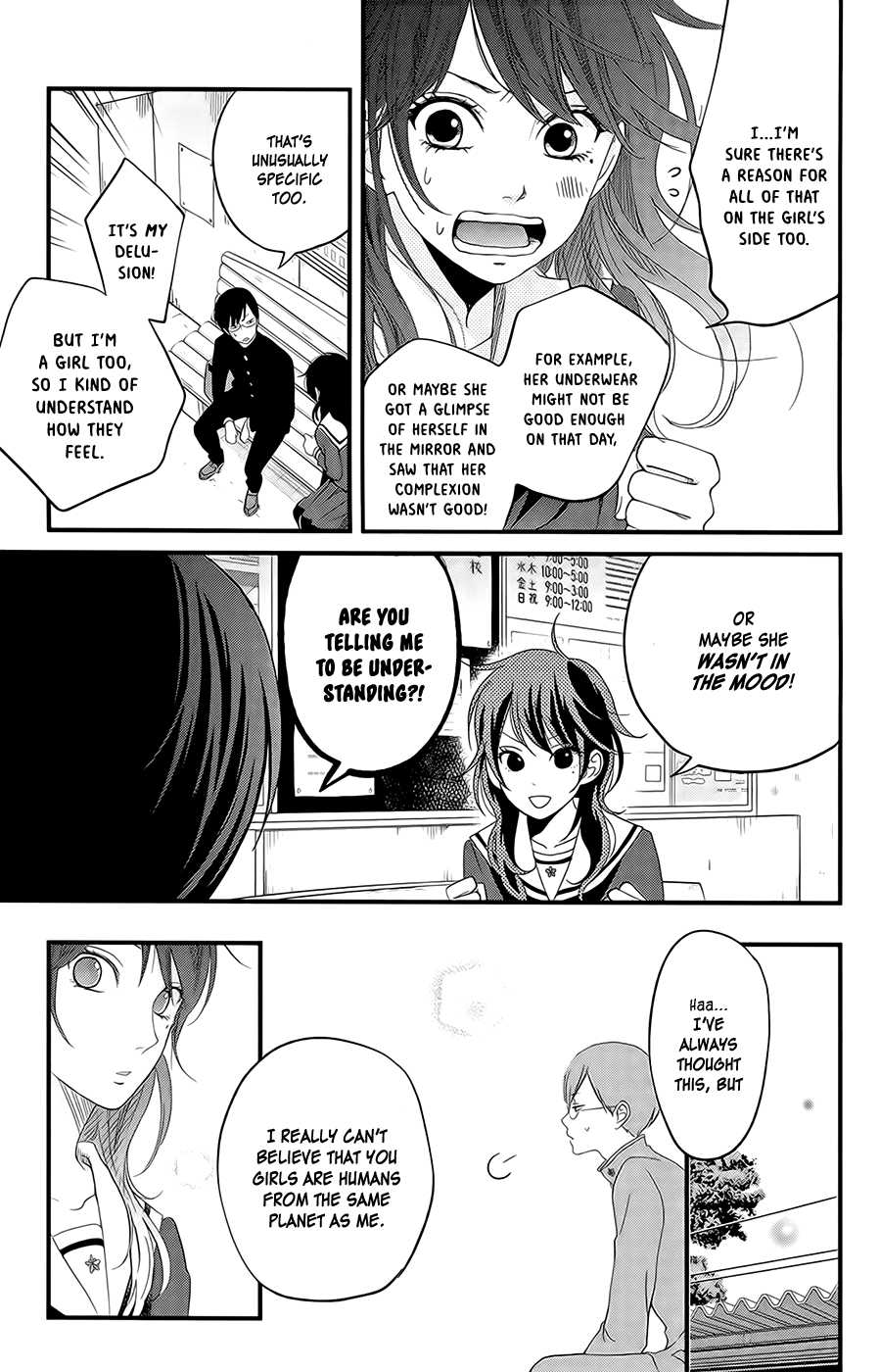 Boku to Kimi no Taisetsu na Hanashi Chapter 2.2 page 10 - Chapter 2 v2 : Where Boys and Girls Cross Paths