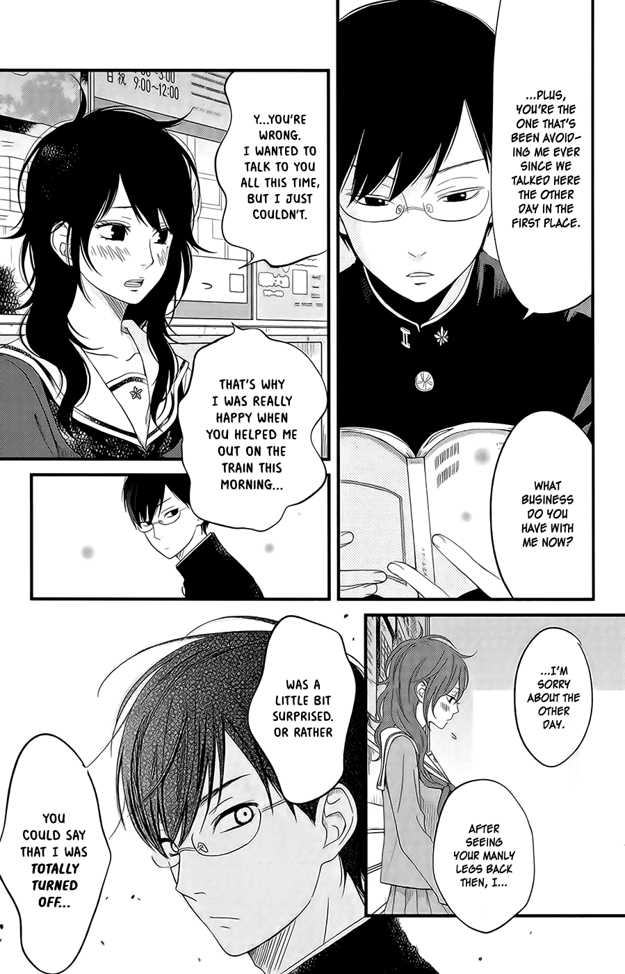 Boku to Kimi no Taisetsu na Hanashi Chapter 2.2 page 8 - Chapter 2 v2 : Where Boys and Girls Cross Paths